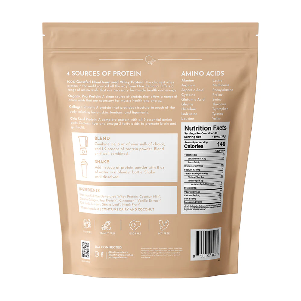 Protein Powder  | Just Ingredients