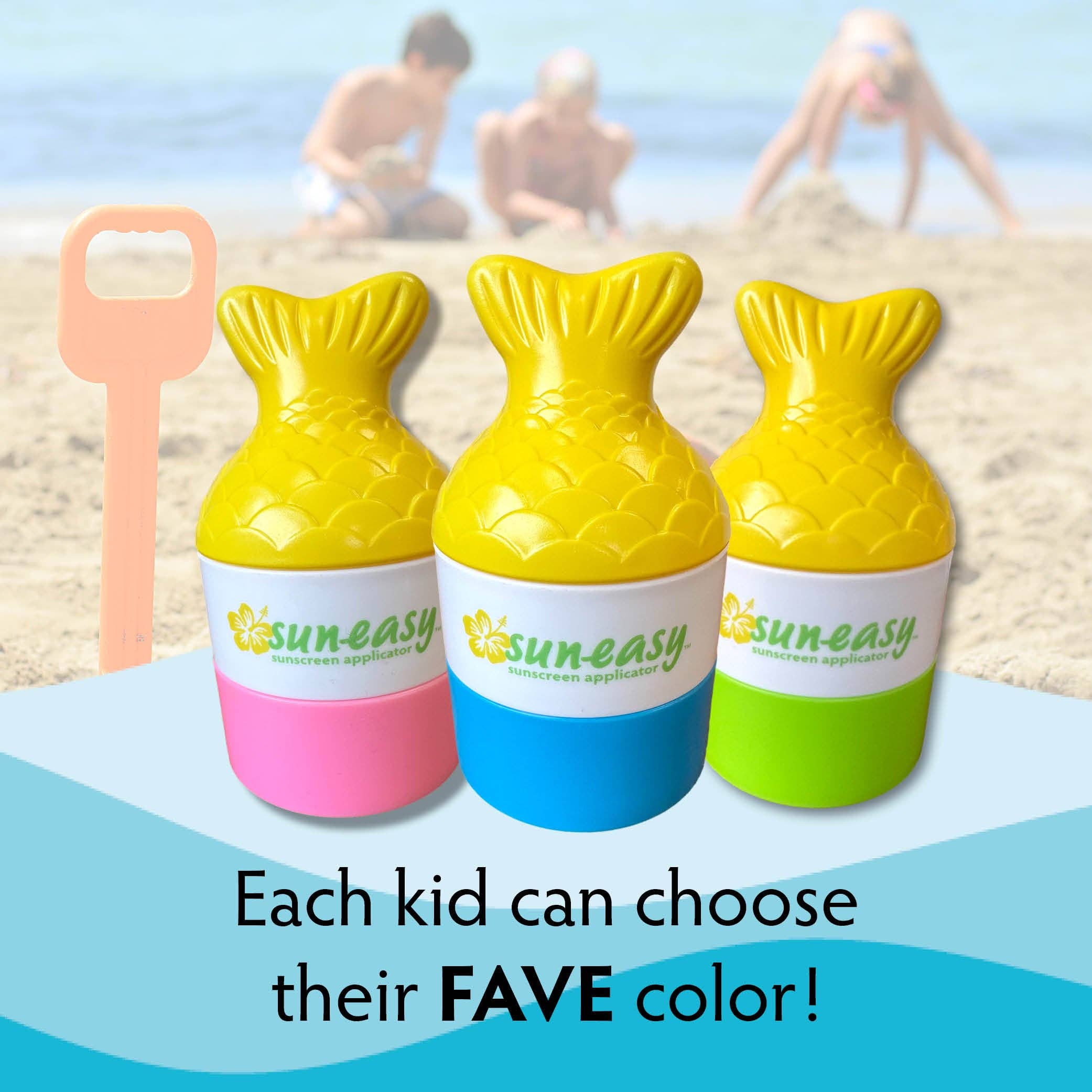 Sun-Easy Sunscreen Applicator (Fish Tails) | Yaya