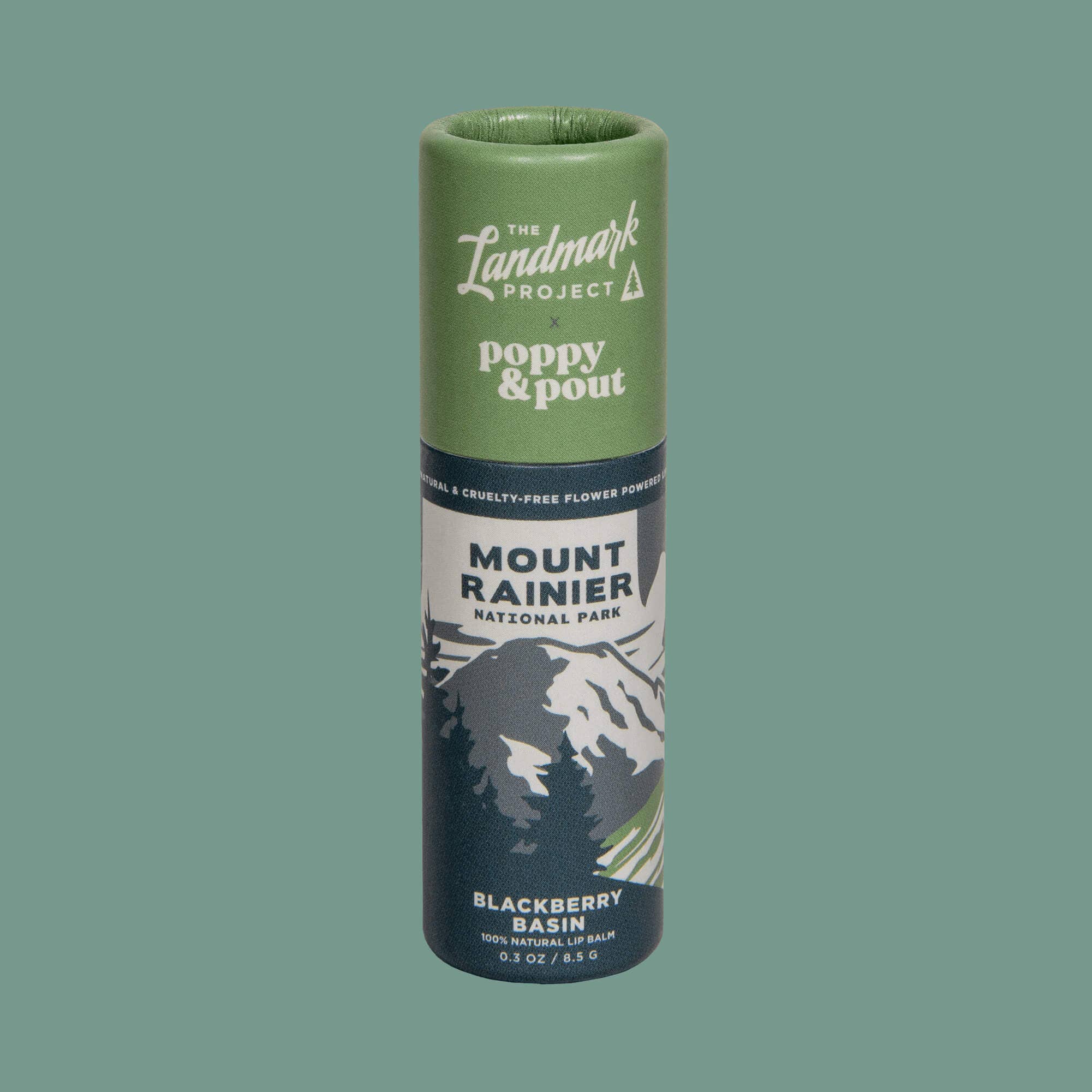The Landmark Project, Lip Balm, Mount Rainier Blackberry Basin | Poppy and Pout