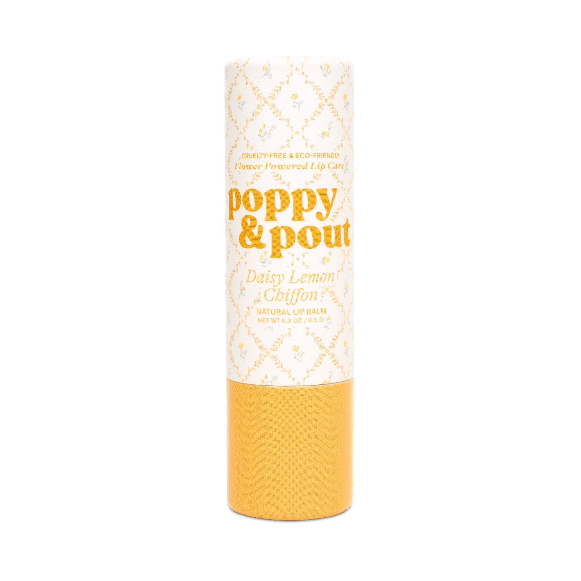 Daisy Lemon Chiffon Lip Balm, Cottage Collection | Poppy and Pout