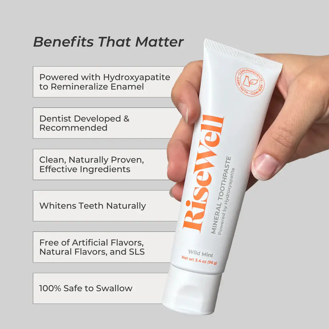 Mineral Toothpaste Wild Mint | RiseWell