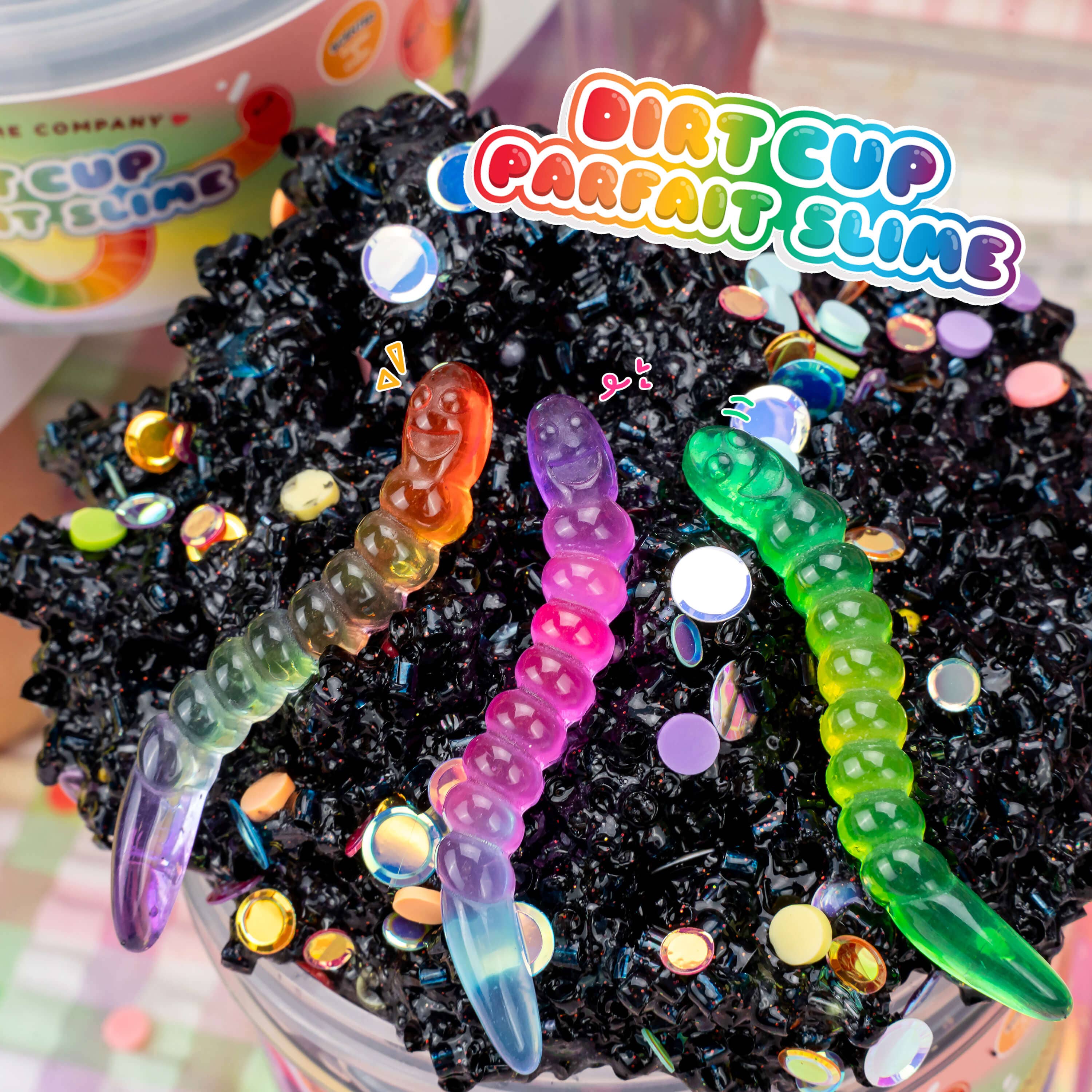 Dirt Cup Parfait Crunchy Signature Dome™ Slime | Kawaii Slime