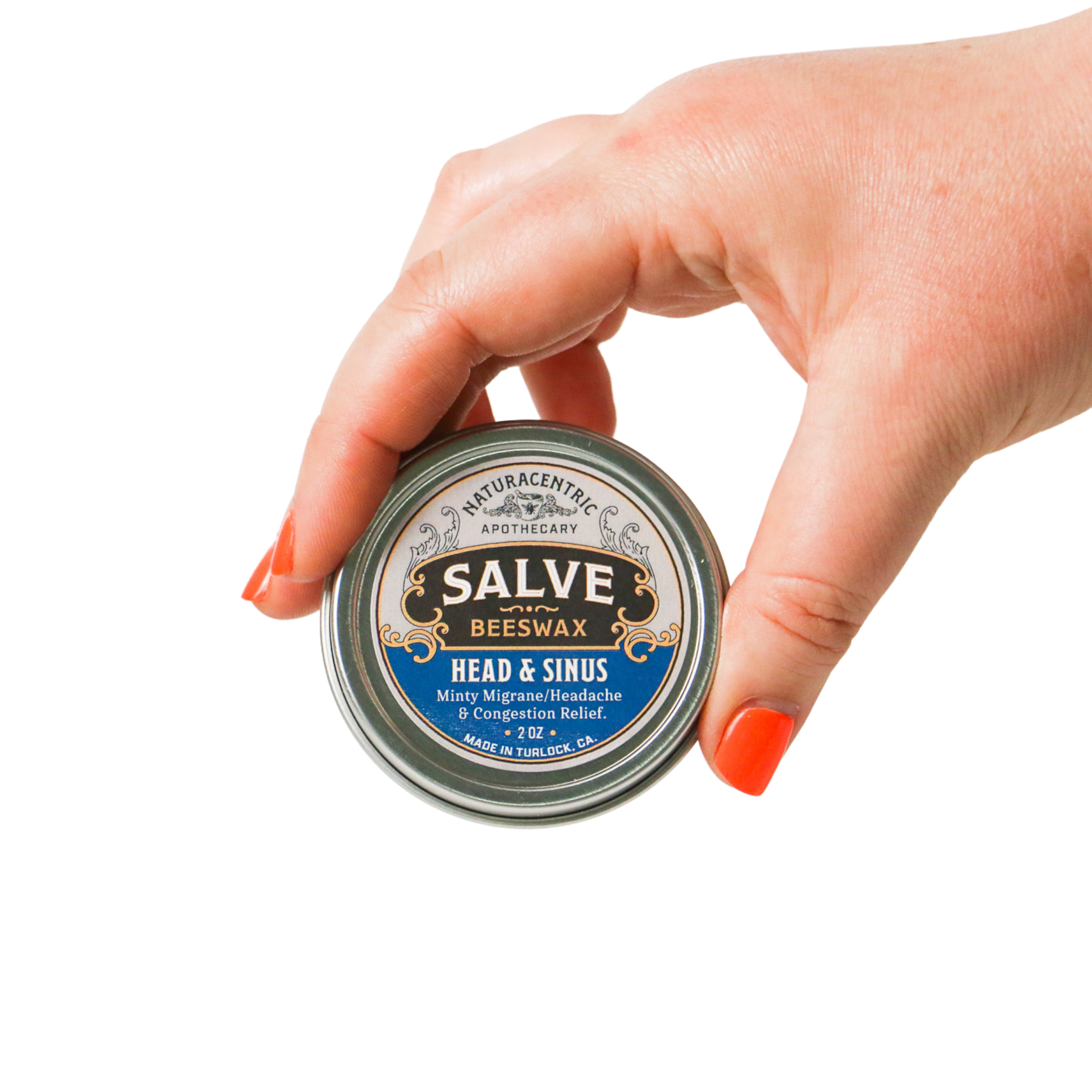 Head & Sinus Beeswax Salve | Naturacentric