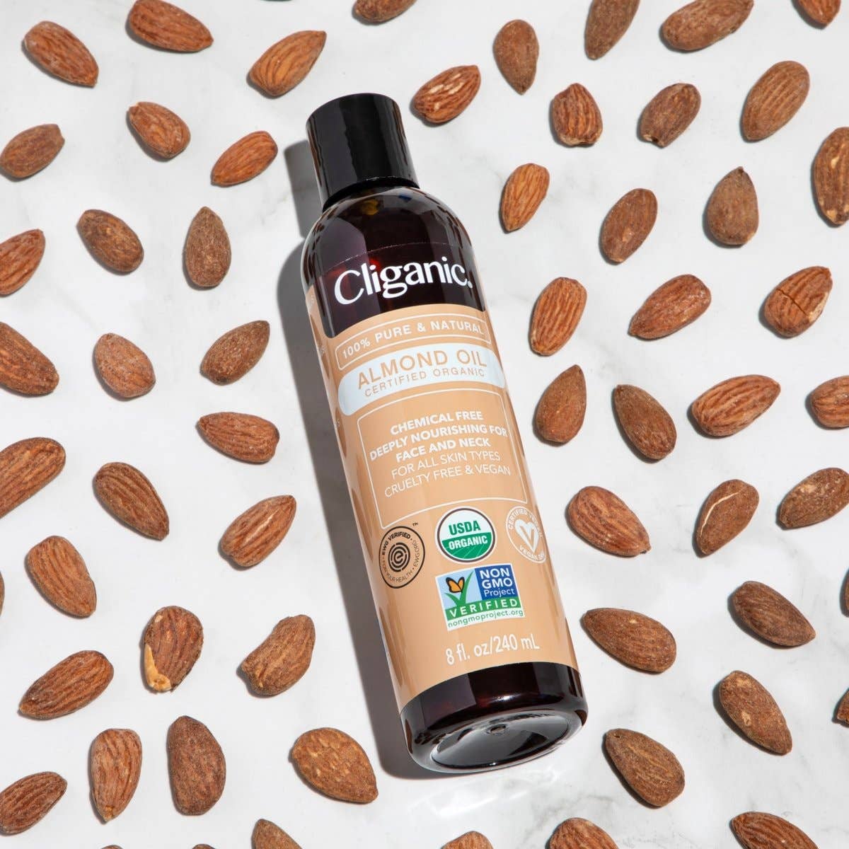 Organic Sweet Almond Oil | Cliganic