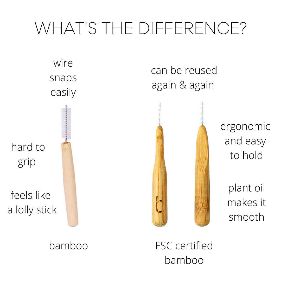 Beautiful Bamboo Interdental Brushes | Toothbrush LLC
