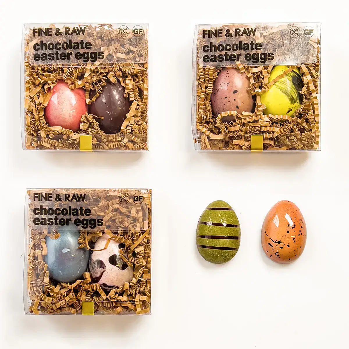 Easter 2026 - Chocolate Truffle Easter Eggs | FINE & RAW