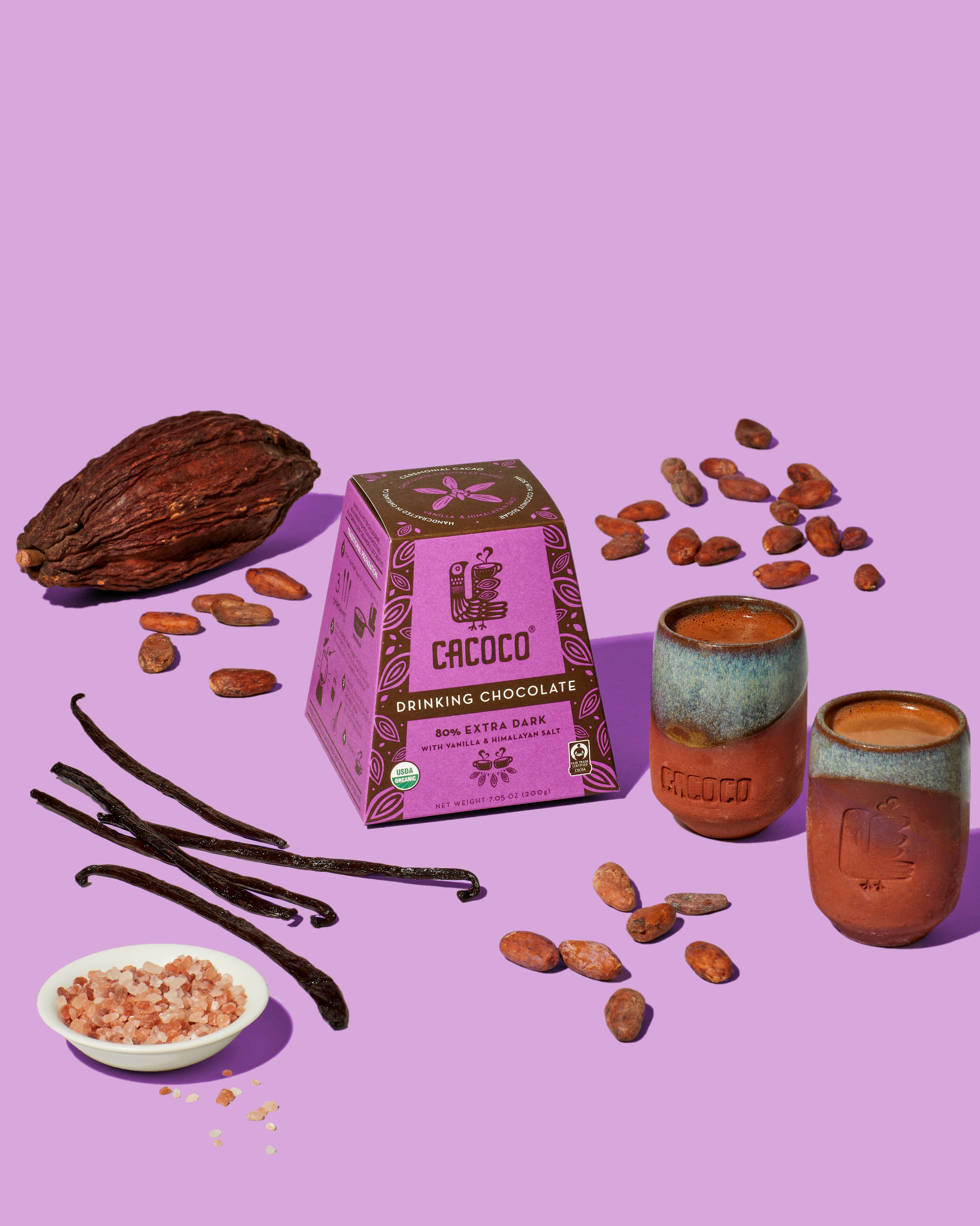 80% Extra Dark Drinking Chocolate | Coracao