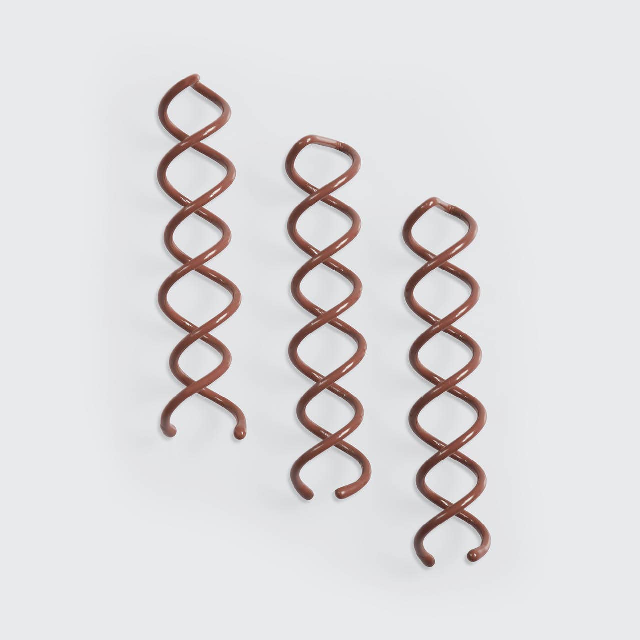 Bun Twist 3pc - Brown | KITSCH