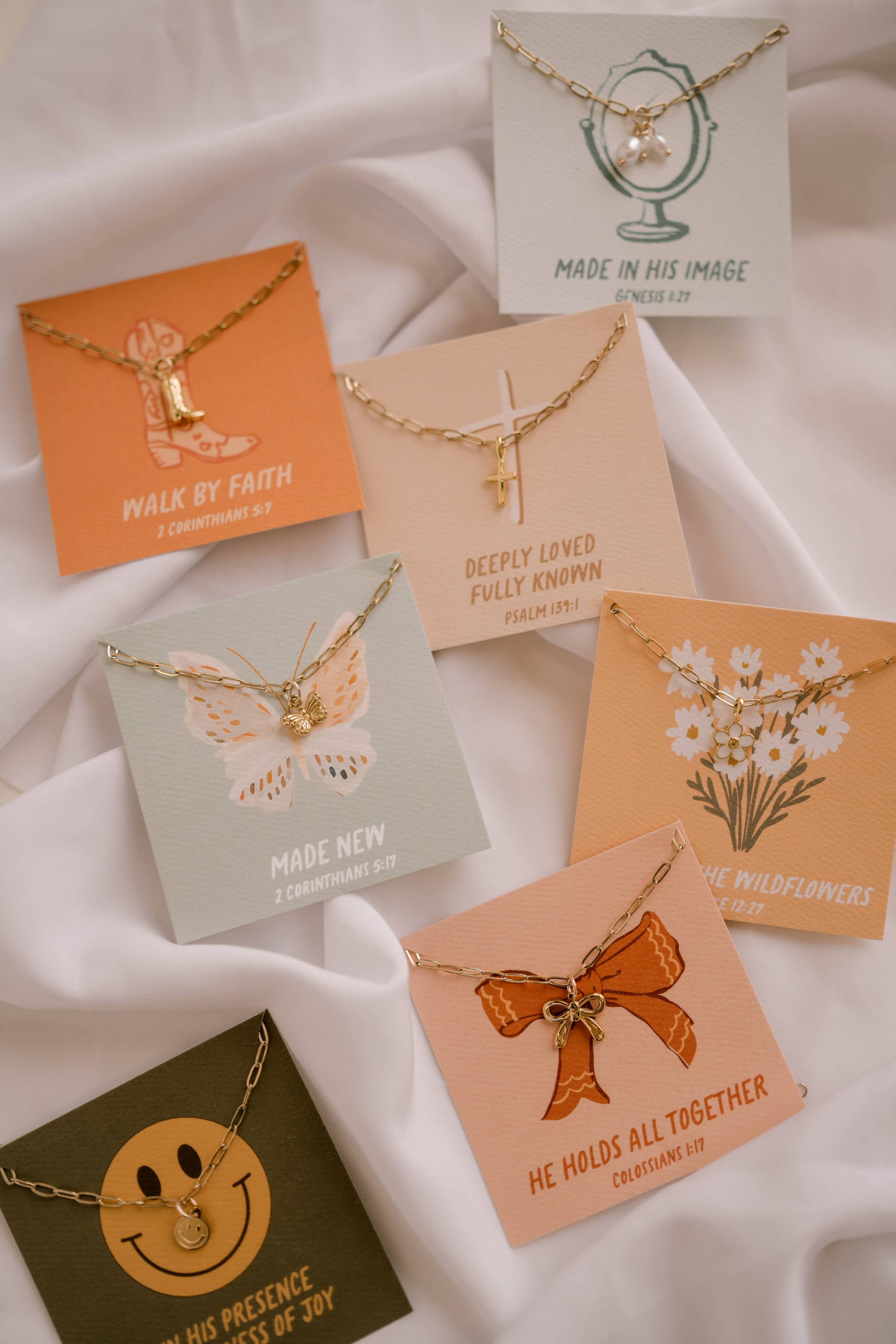 Consider The Wildflowers Charm Necklace I Dear Heart
