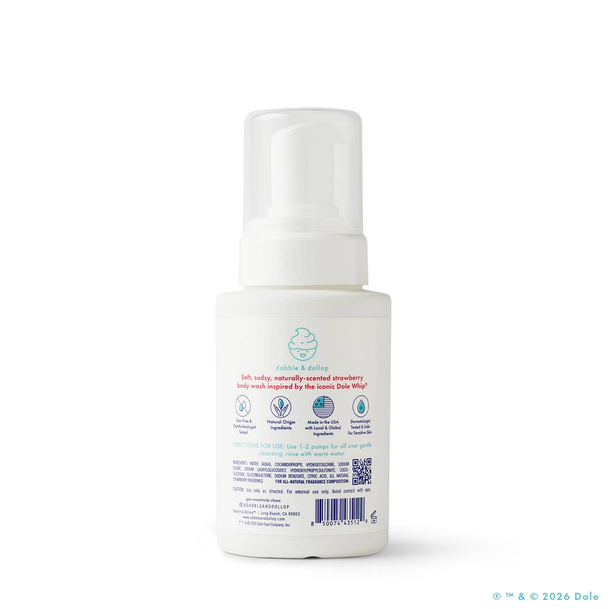 Dole Whip® Strawberry Foaming Body Wash | Dabble & Dollup