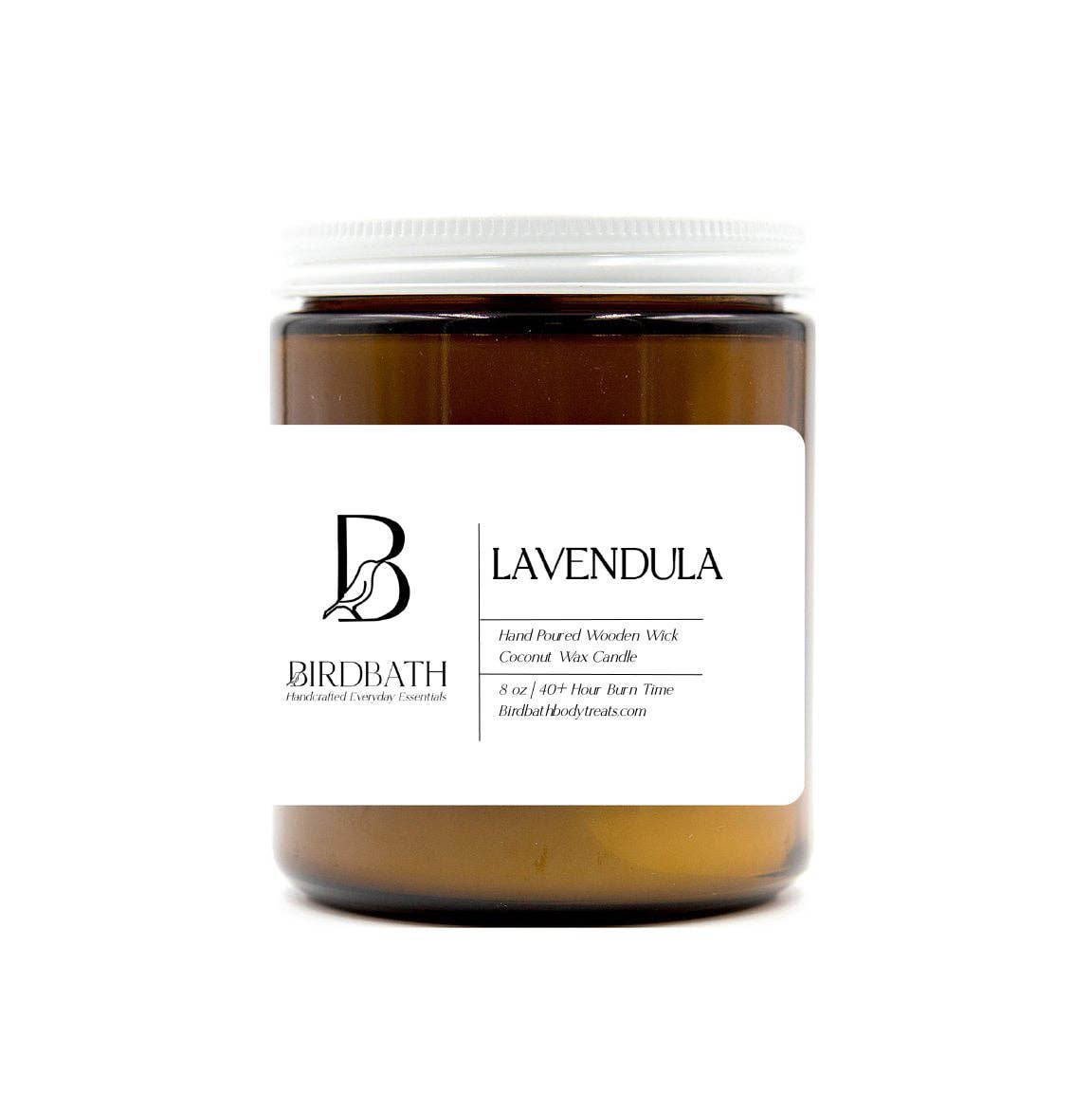 Lavendula Coconut Wax Candle | Birdbath