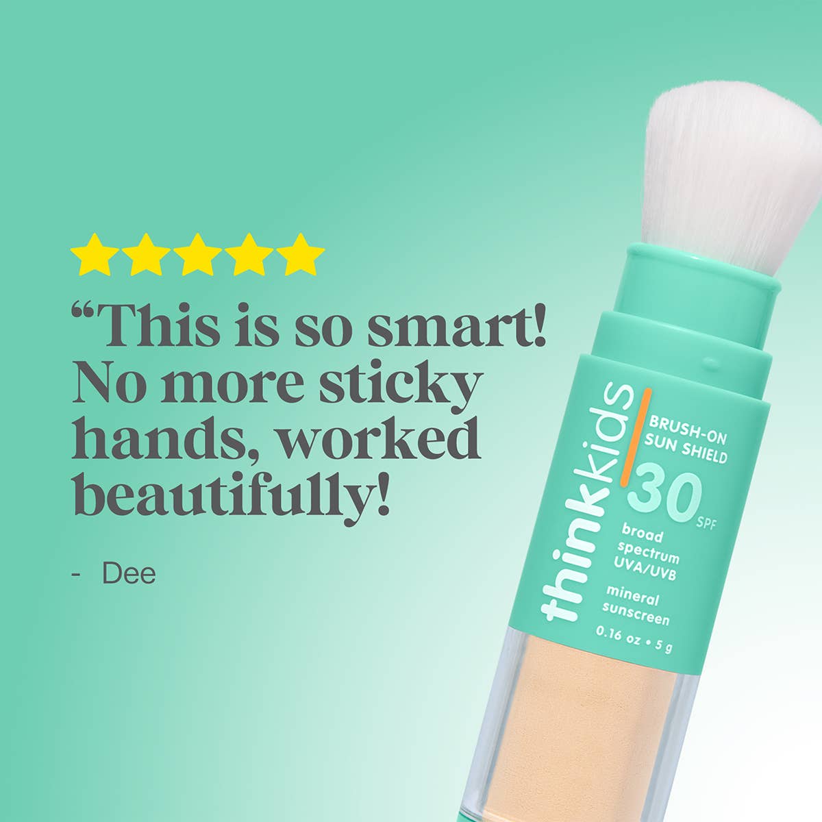 Kids Brush-On Sun Shield SPF 30 | ThinkSun