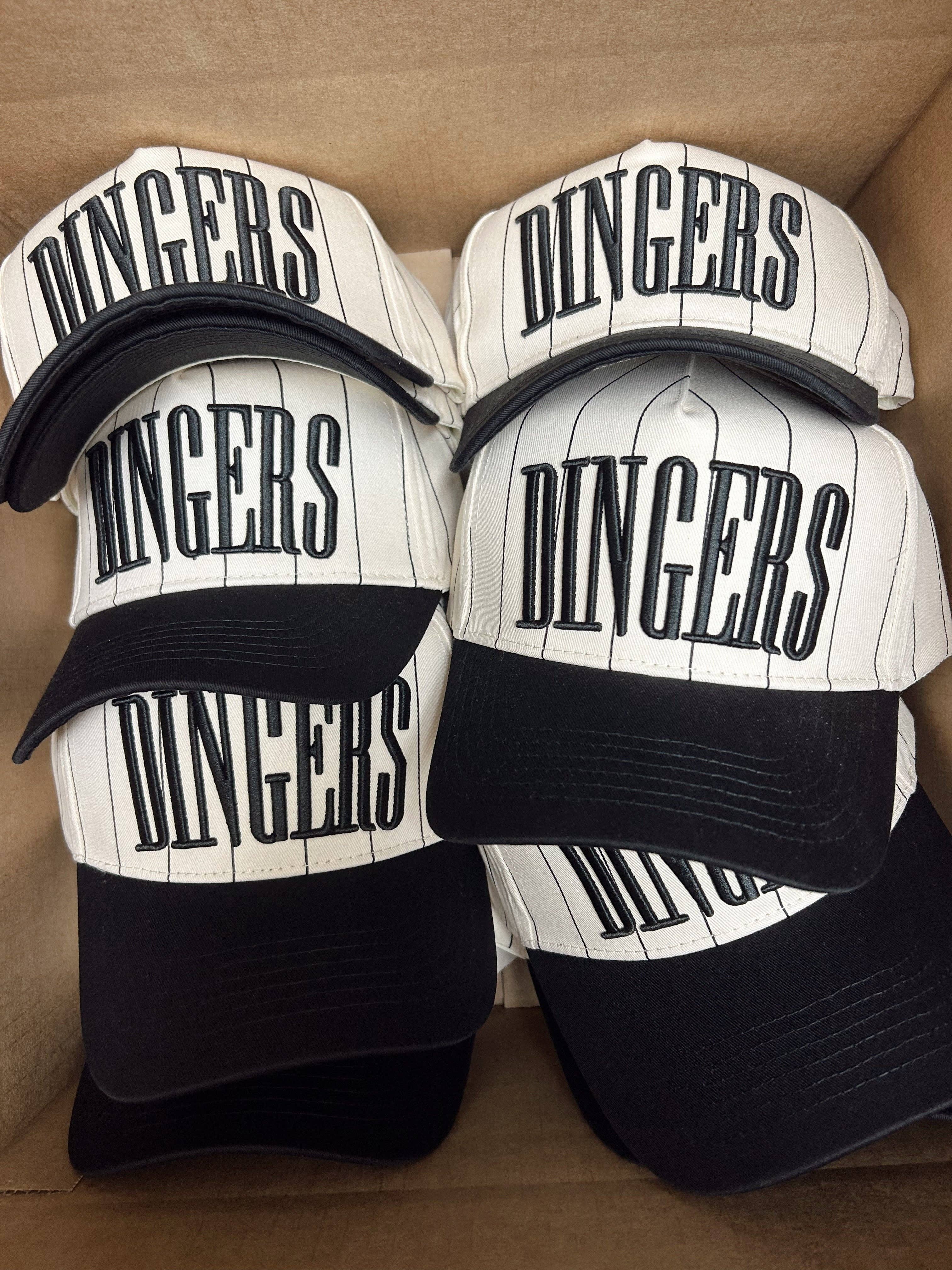 Dingers - Stripe Vintage Trucker Hat | Kenzkustomz