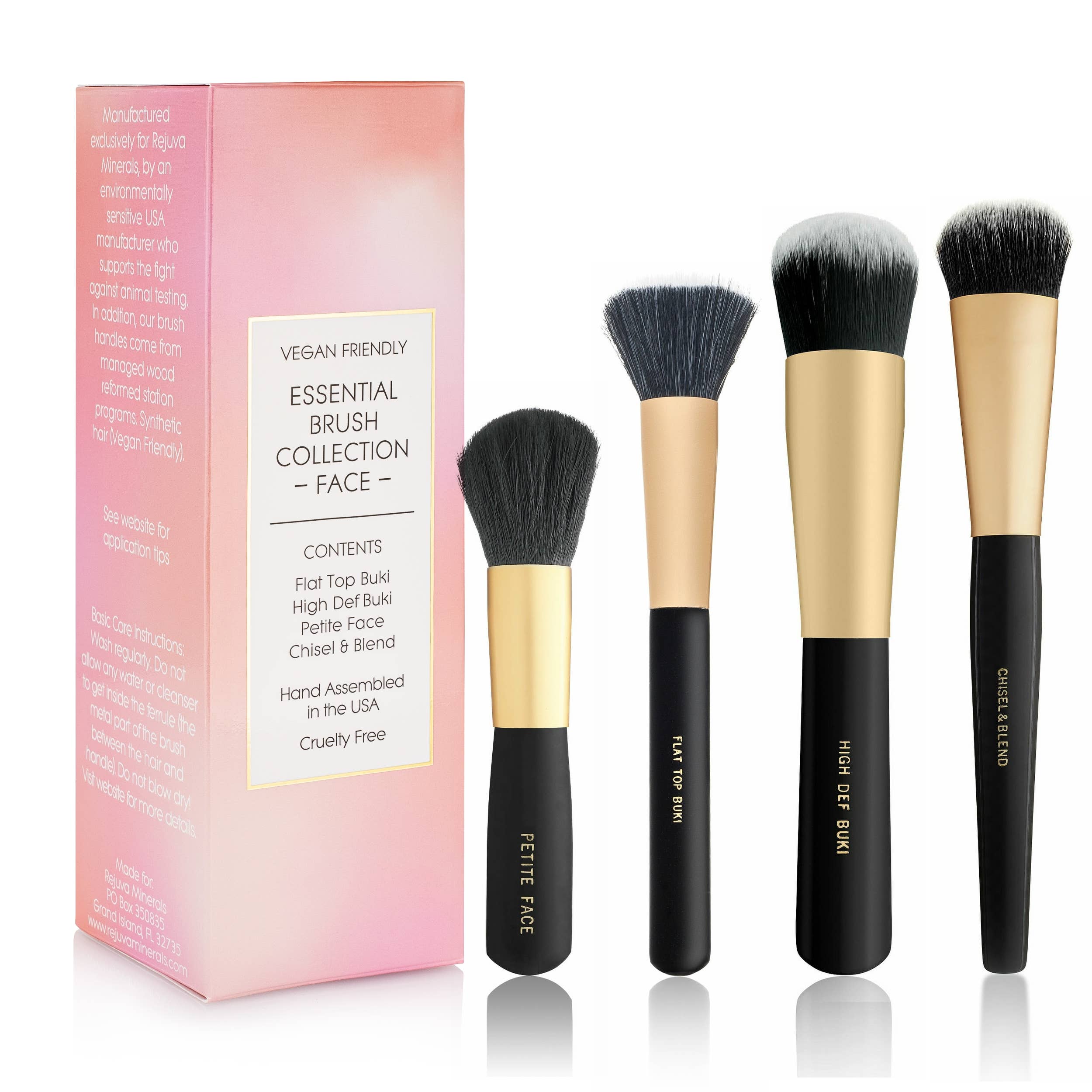 Brush Collection for Face | Rejuva Minerals