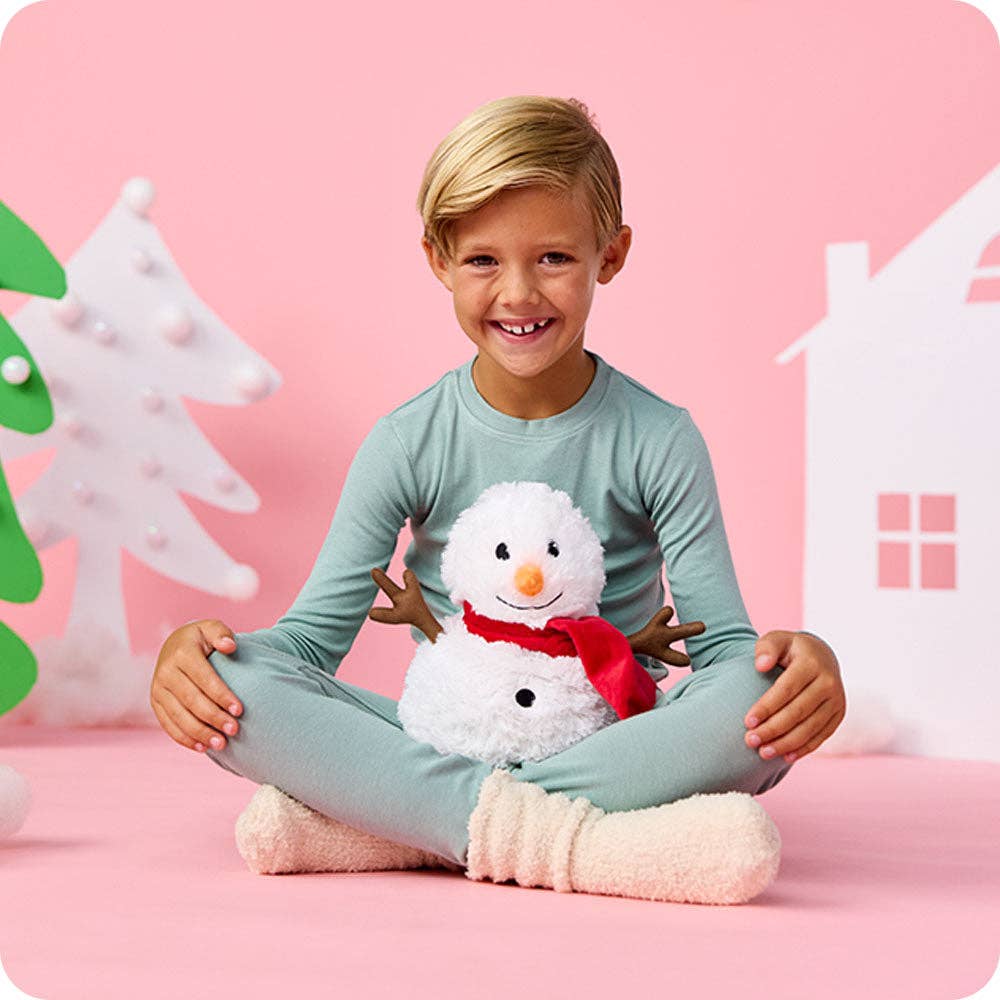 Red Scarf Snowman | Warmies