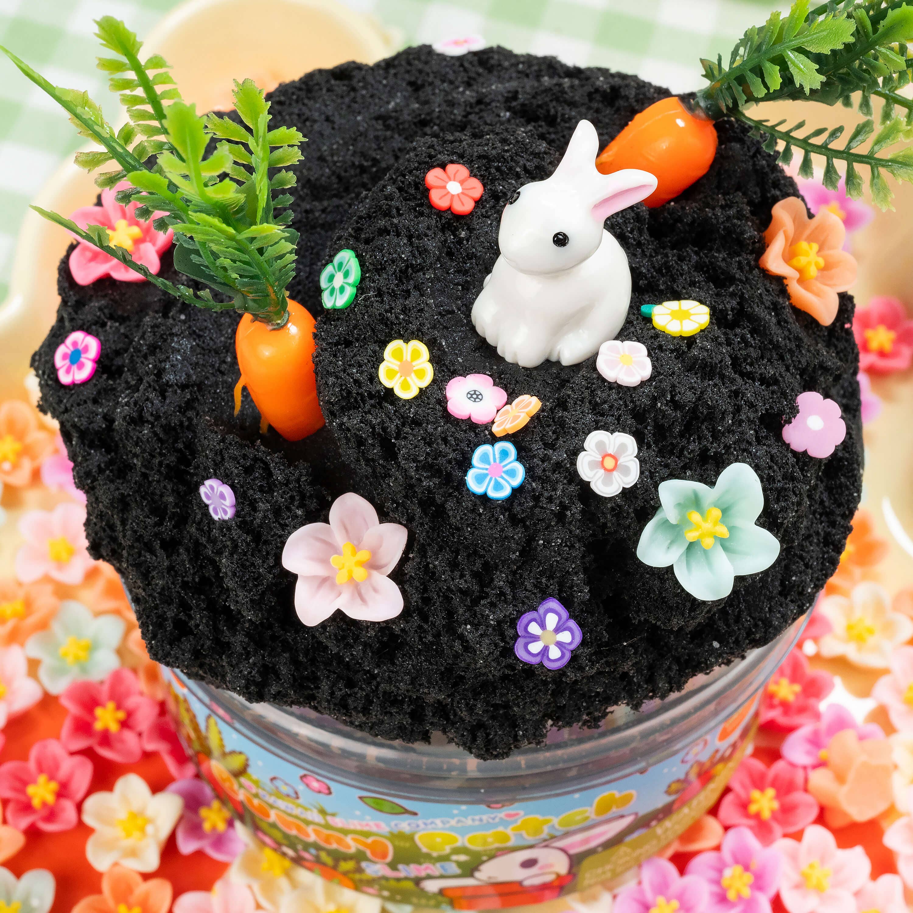 Bunny Patch Cloud-Dough Signature Dome™ Slime | Kawaii Slime