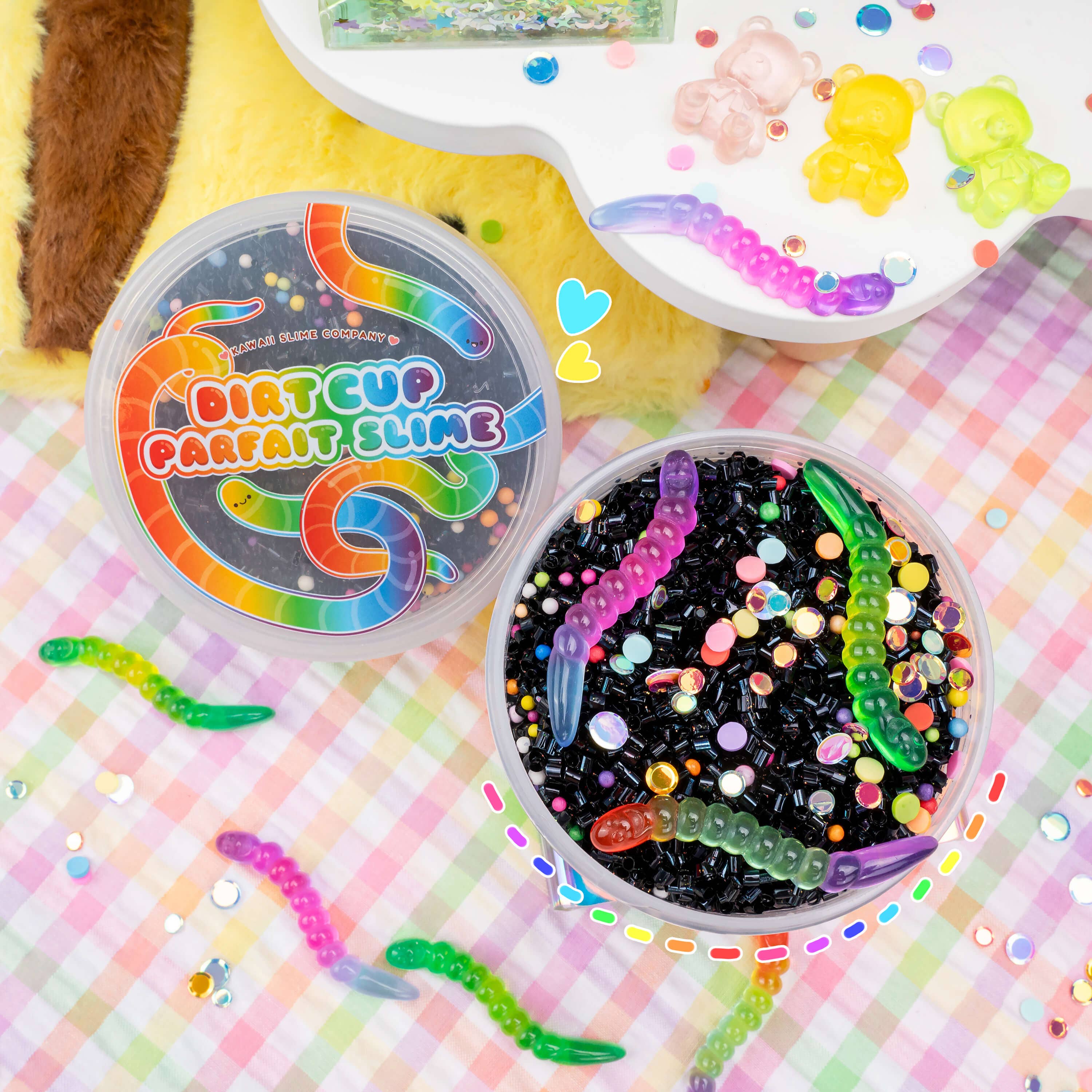 Dirt Cup Parfait Crunchy Signature Dome™ Slime | Kawaii Slime