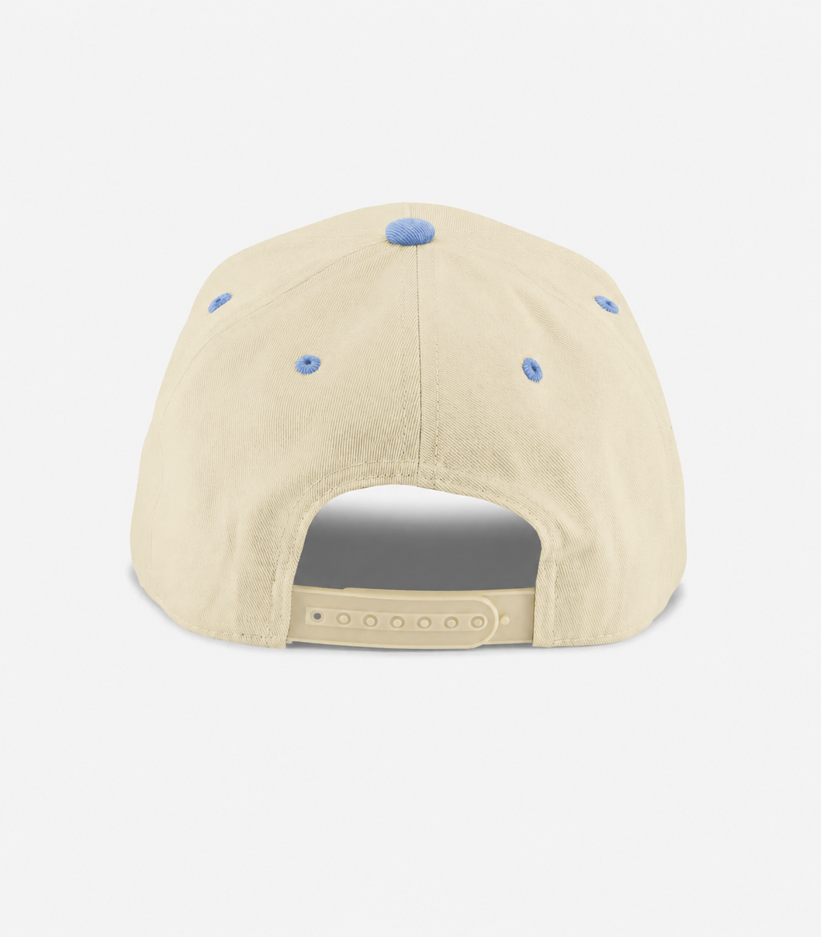 Dad Corduroy Brim Snapback Hat - Cream Baby Blue | Dad Brand