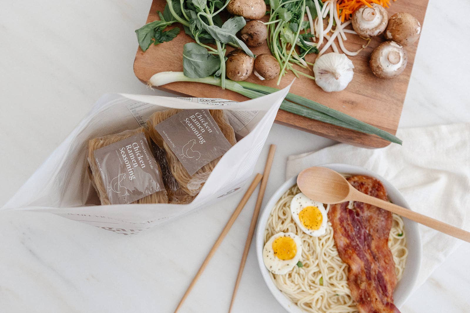 Organic Ramen Noodles | Clean Monday Meals