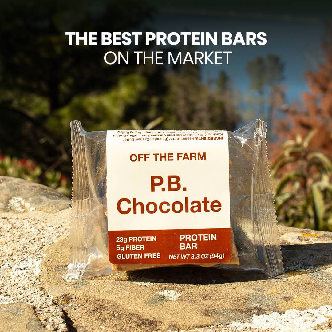 Peanut Butter Chocolate Protein Bar | Off the Farm