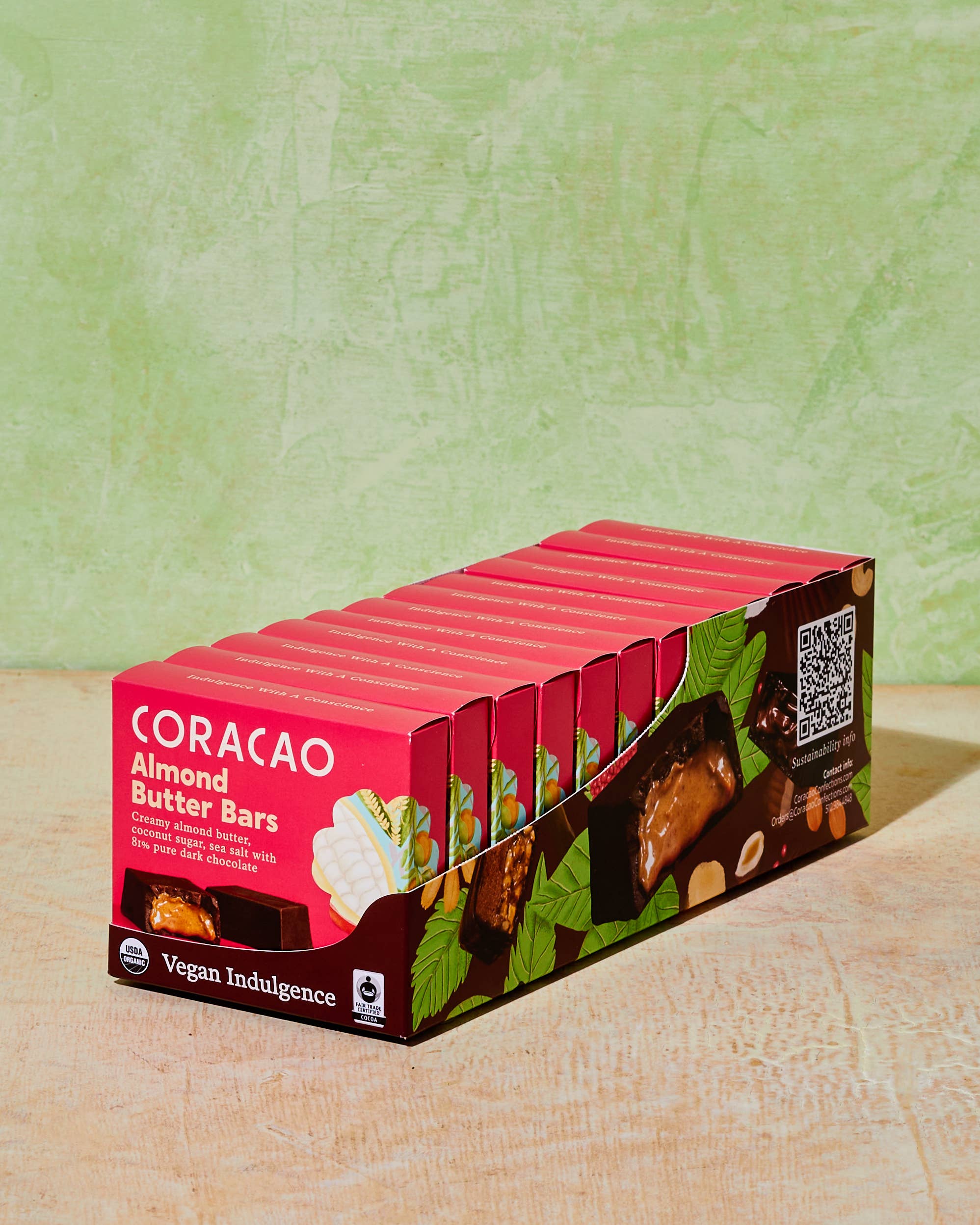 Almond Butter Bar 2-Pack | Coracao