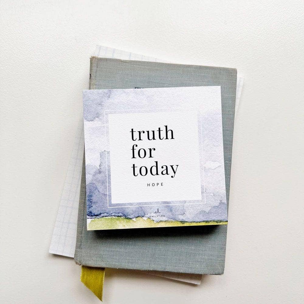 Truth for today hope cards | Emily Lex Studio