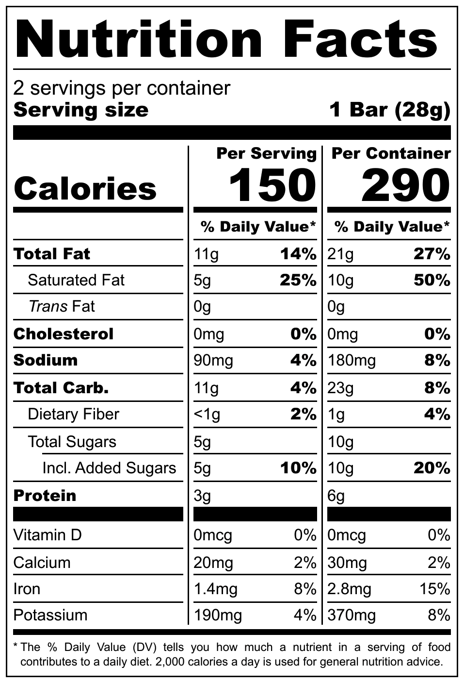 Salted Caramel Bar 2-Pack | Coracao