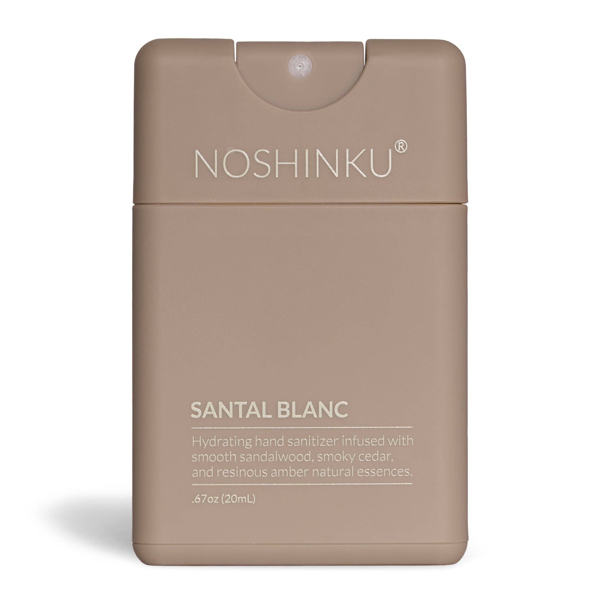 Santal Blanc Hydrating Pocket Hand Sanitizer | Noshinku