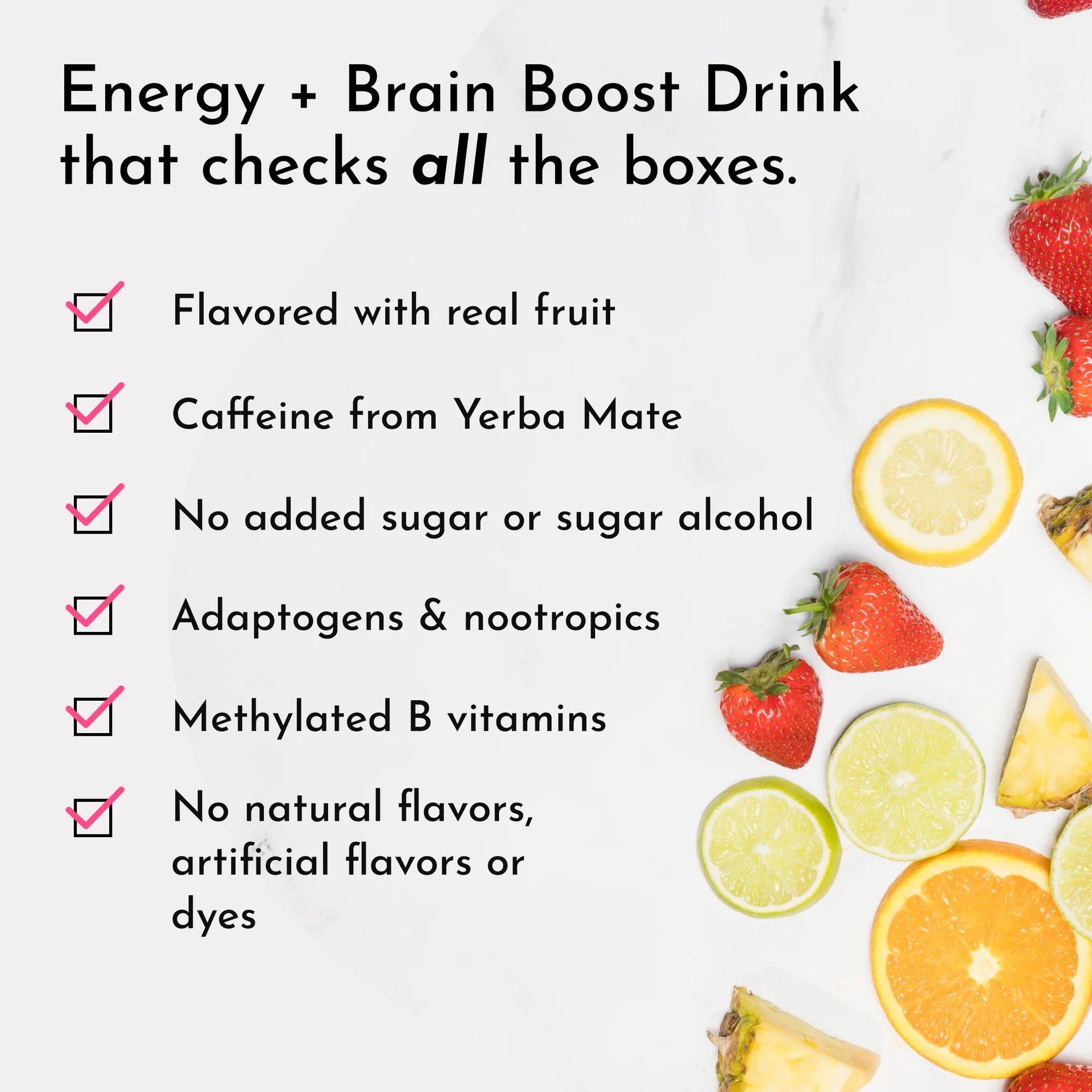 Pomegranate Blood Orange Energy | Just Ingredients