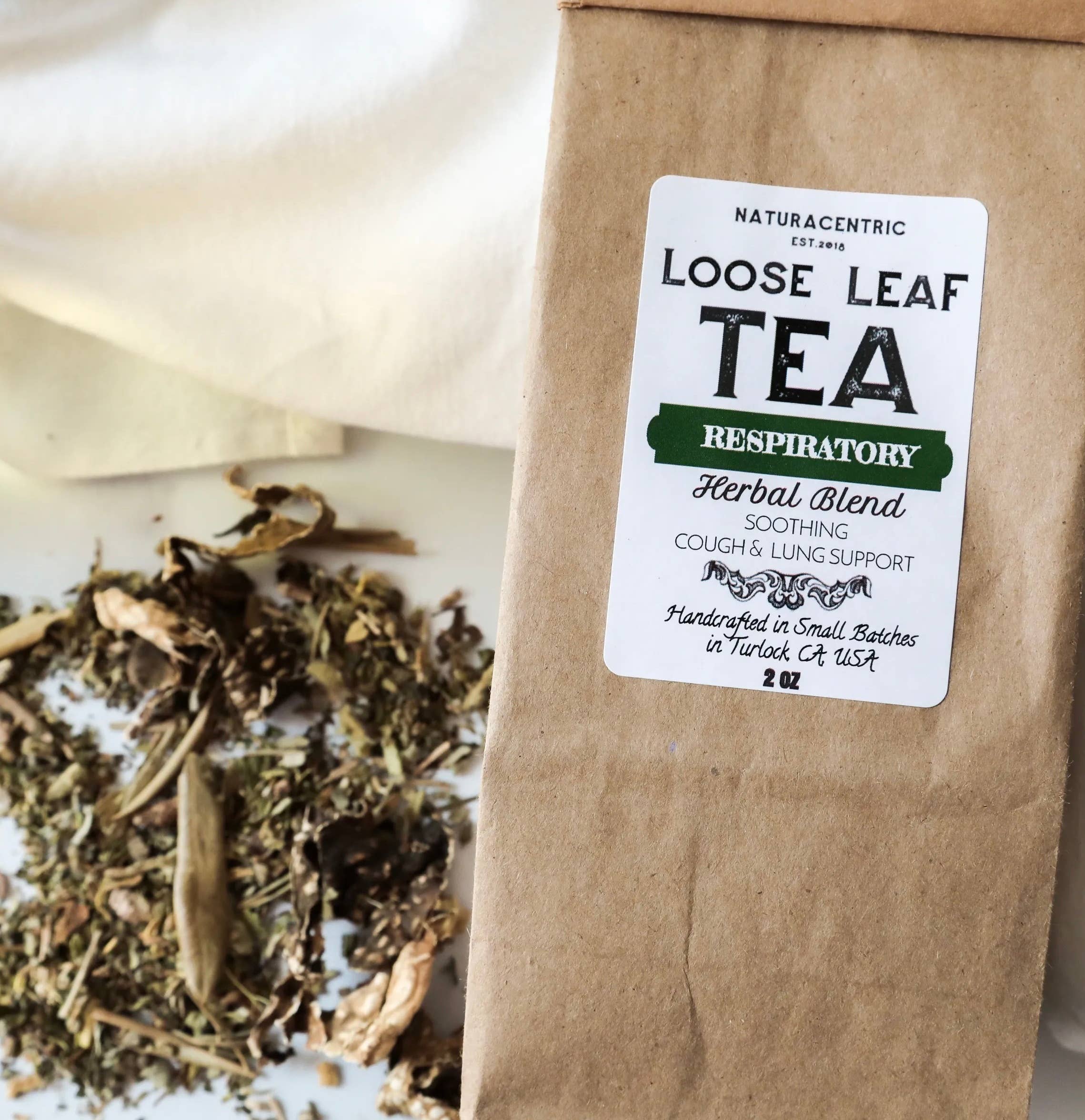 Respiratory Support Loose Leaf Tea | Naturacentric