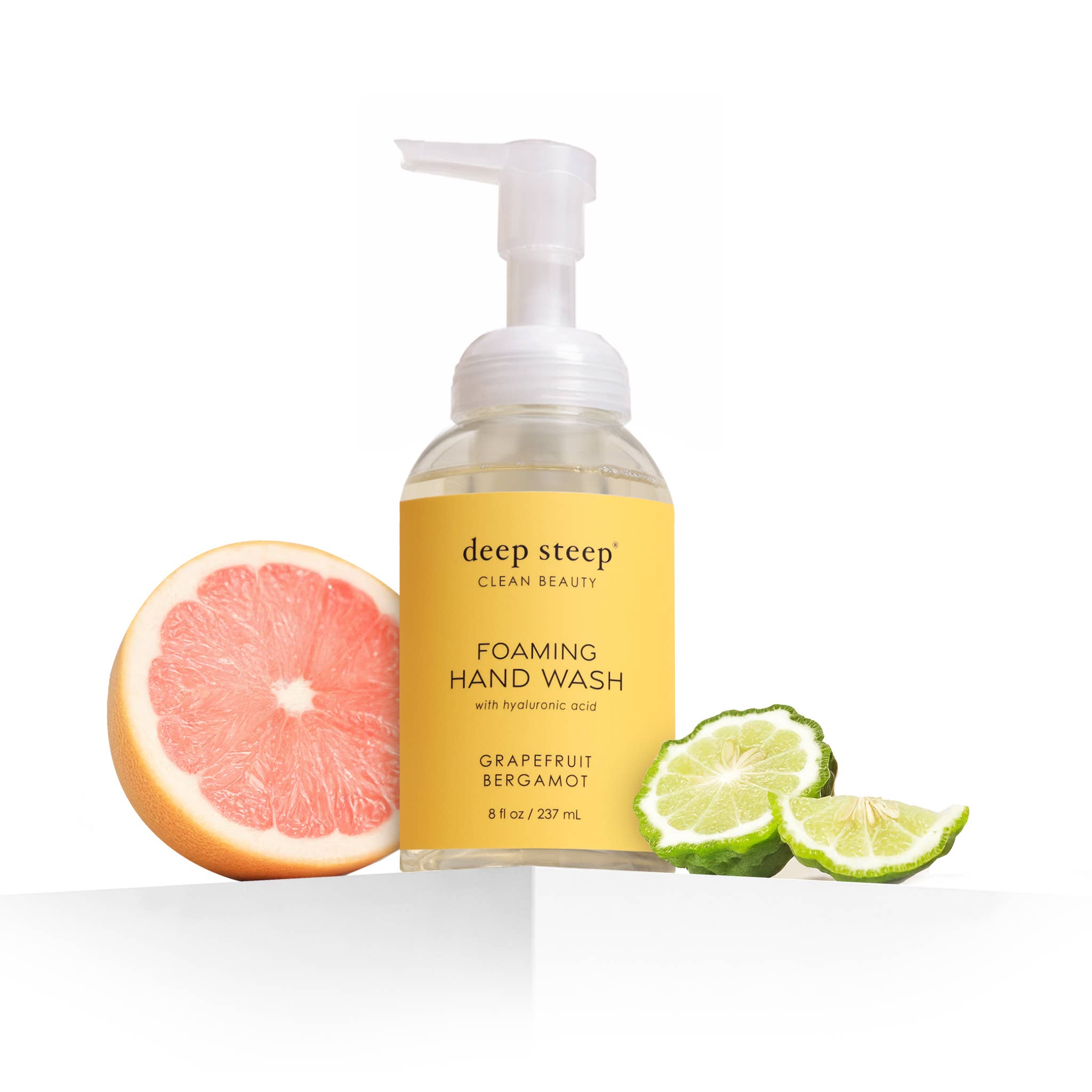 Foaming Hand Wash - Grapefruit Bergamot - 8oz | Deep Steep Clean Beauty