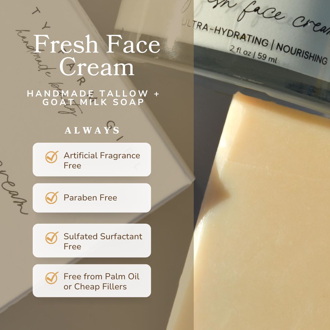 Fresh Face Cream Facial Bar | Pretty Farm Girl
