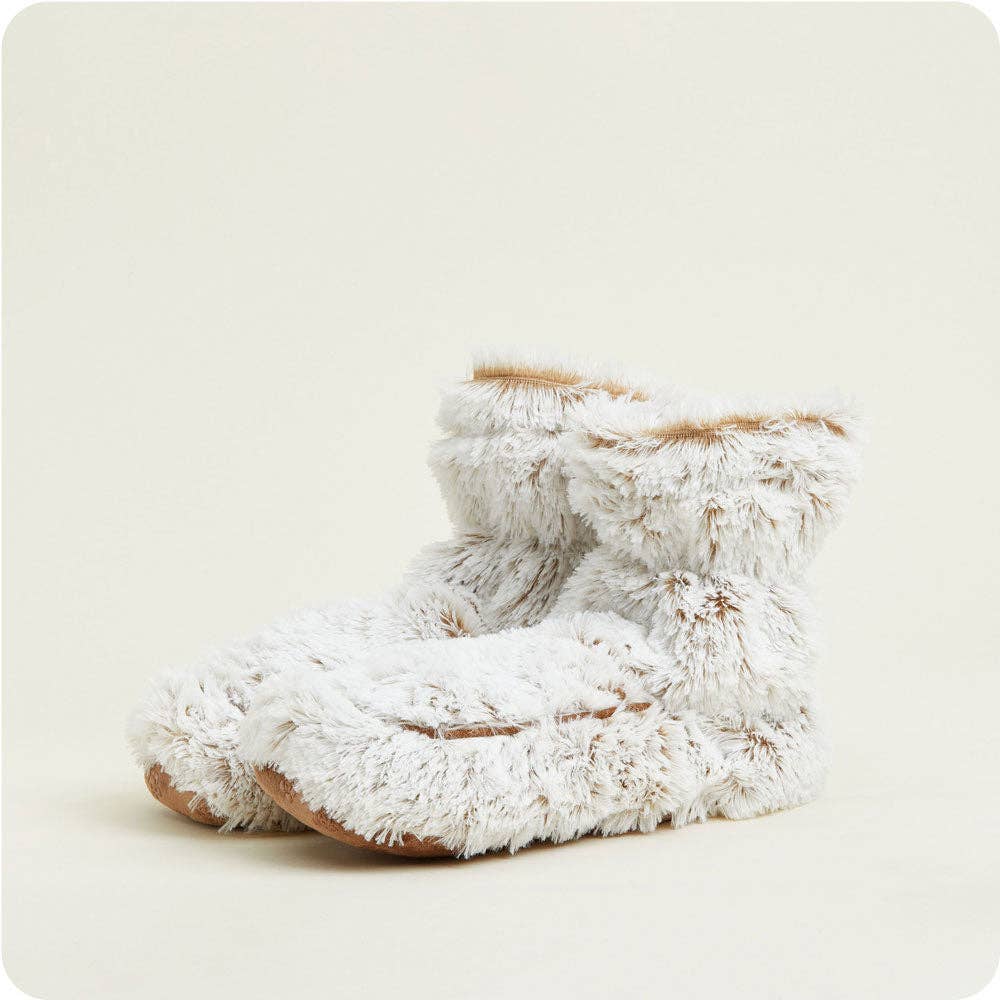 Marshmallow Brown Boots | Warmies