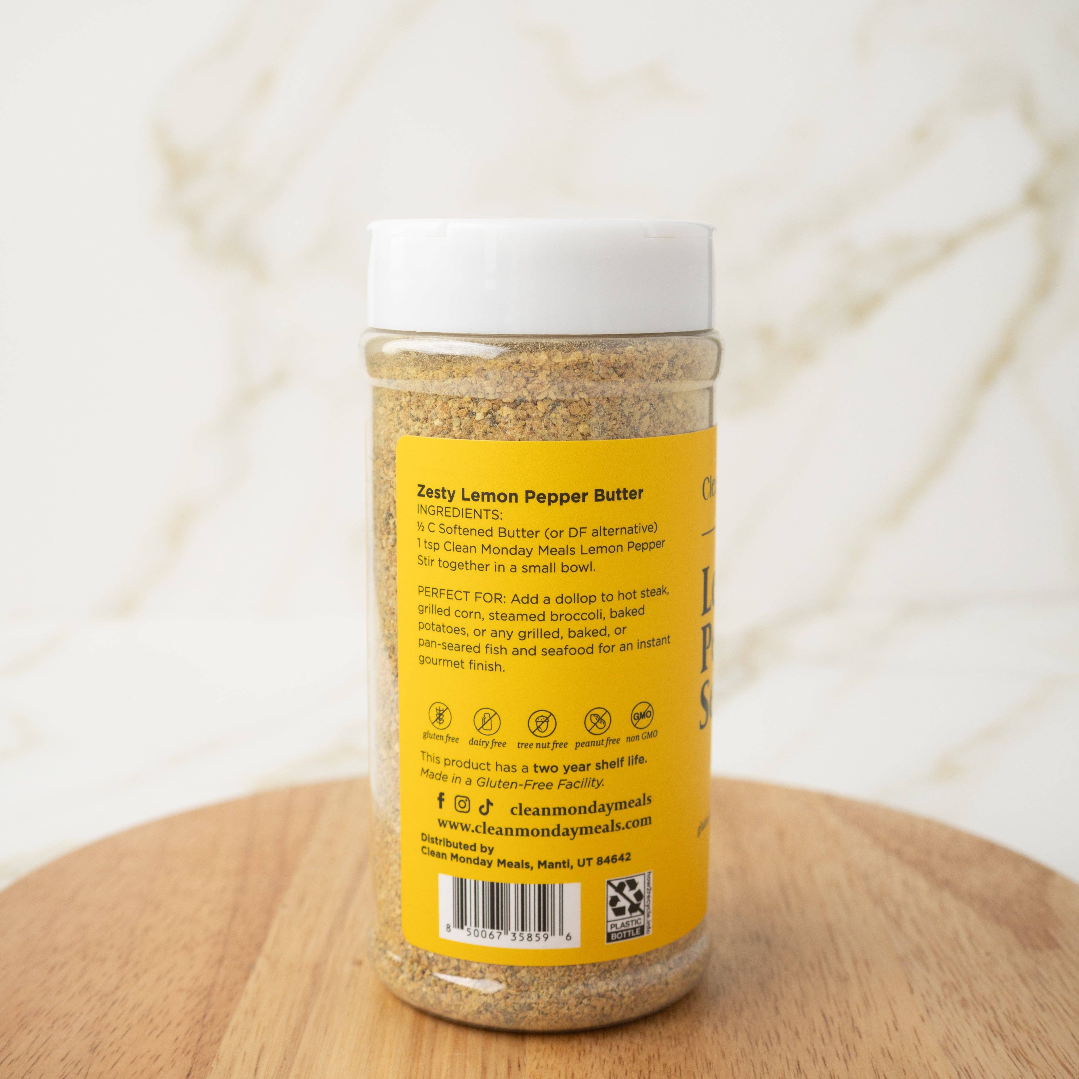 Lemon Pepper Seasoning | Clean Monday Meals