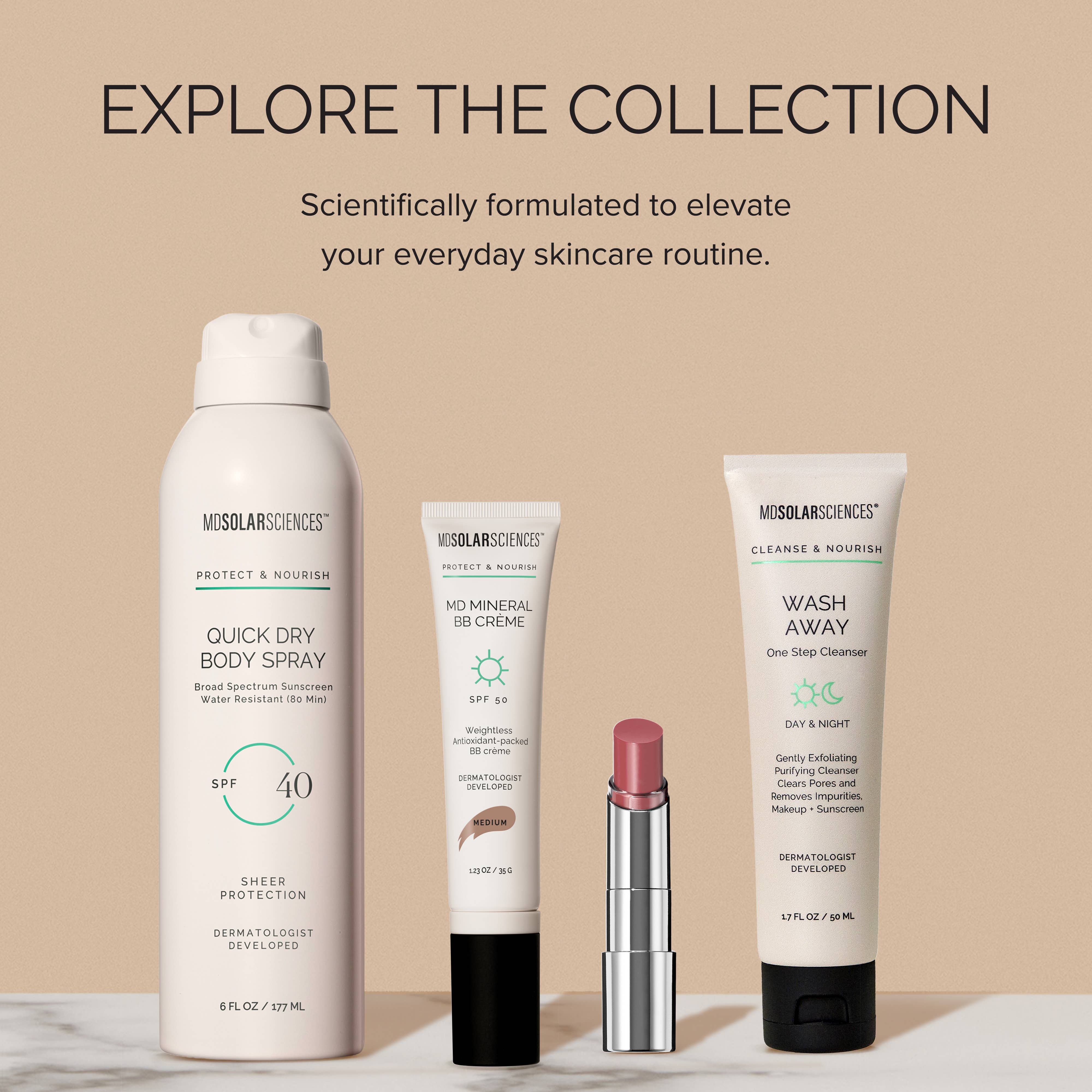 MD Mineral BB Crème SPF 50 Light Tinted Mineral Sunscreen | MDSolarSciences