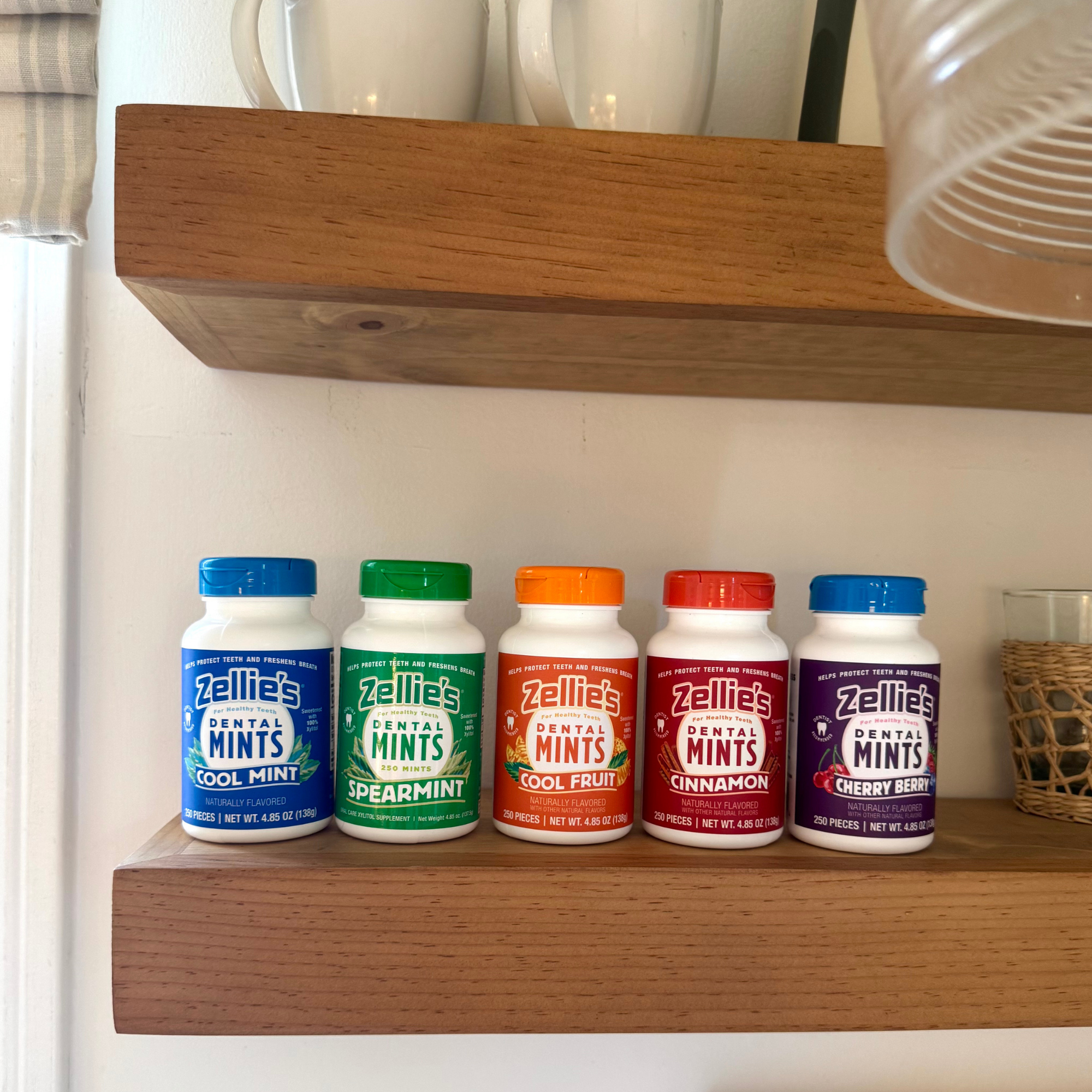 Zellie's Xylitol Dental Mints - Cool Fruit | Zellies