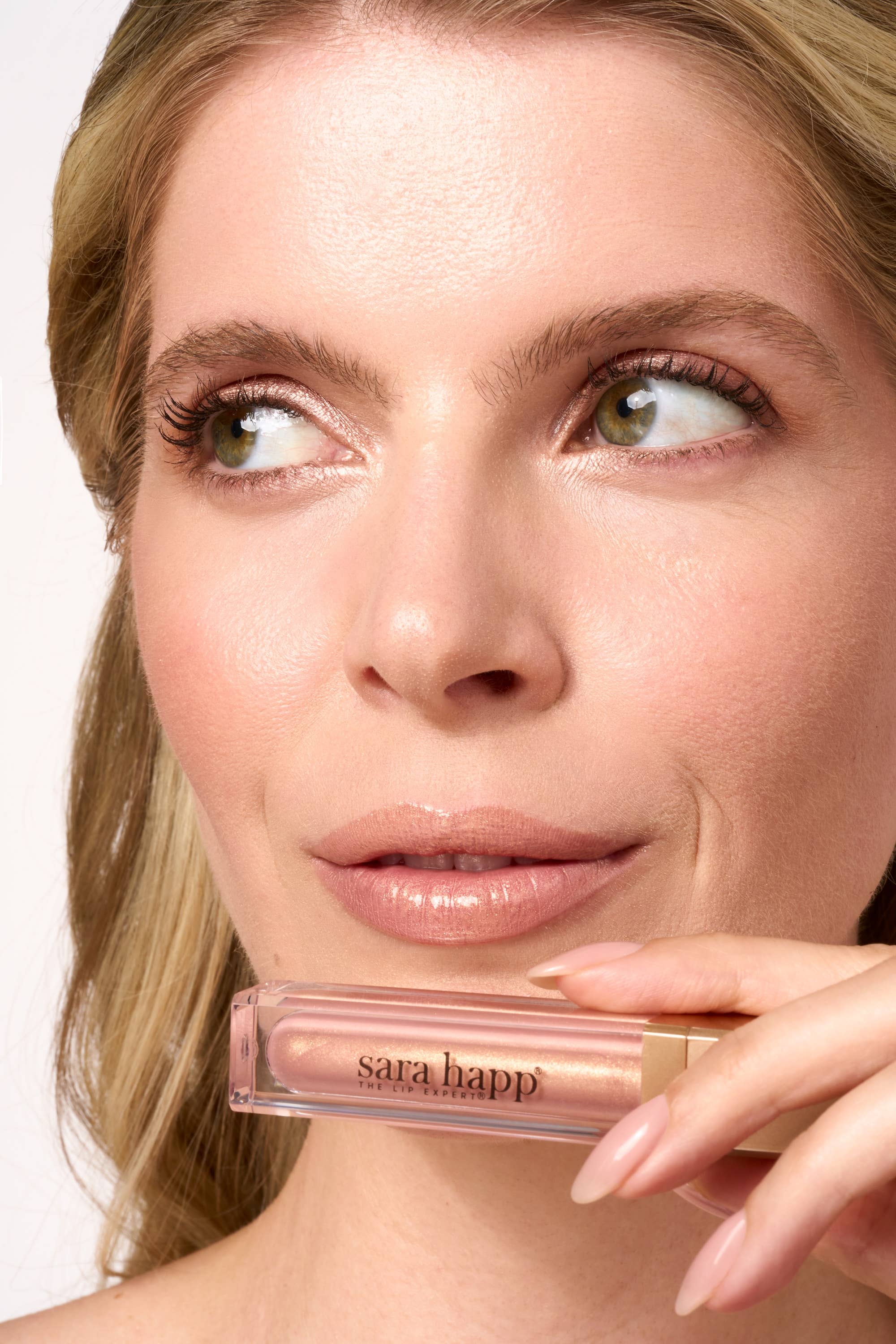 The Rose Gold Slip Hydrating Lip Gloss | Sara Happ