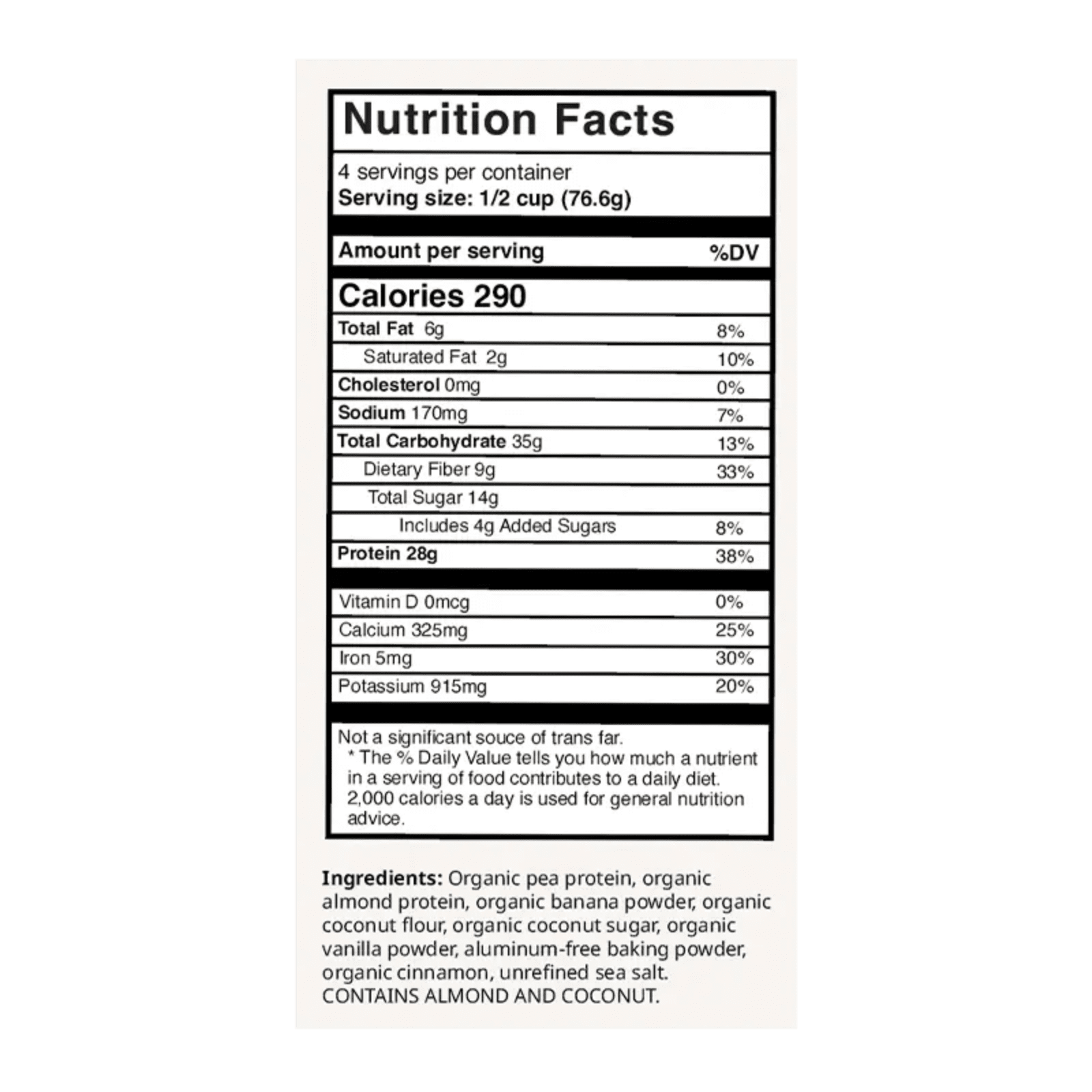 Organic Protein Pancake Mix | Taylor Dukes Wellness