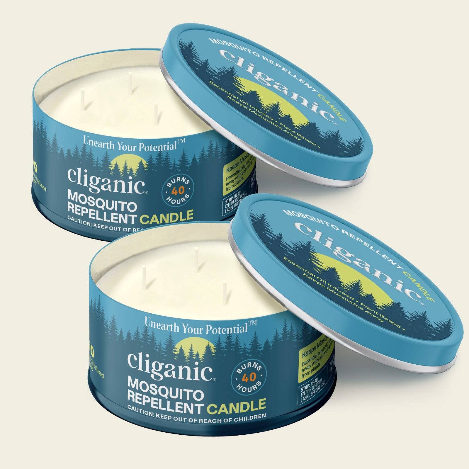 Mosquito Repellent Candle 22oz | Cliganic