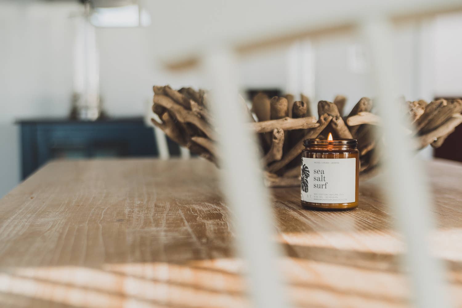 Sea Salt Surf Natural Soy Candle 9 oz | Broken Top