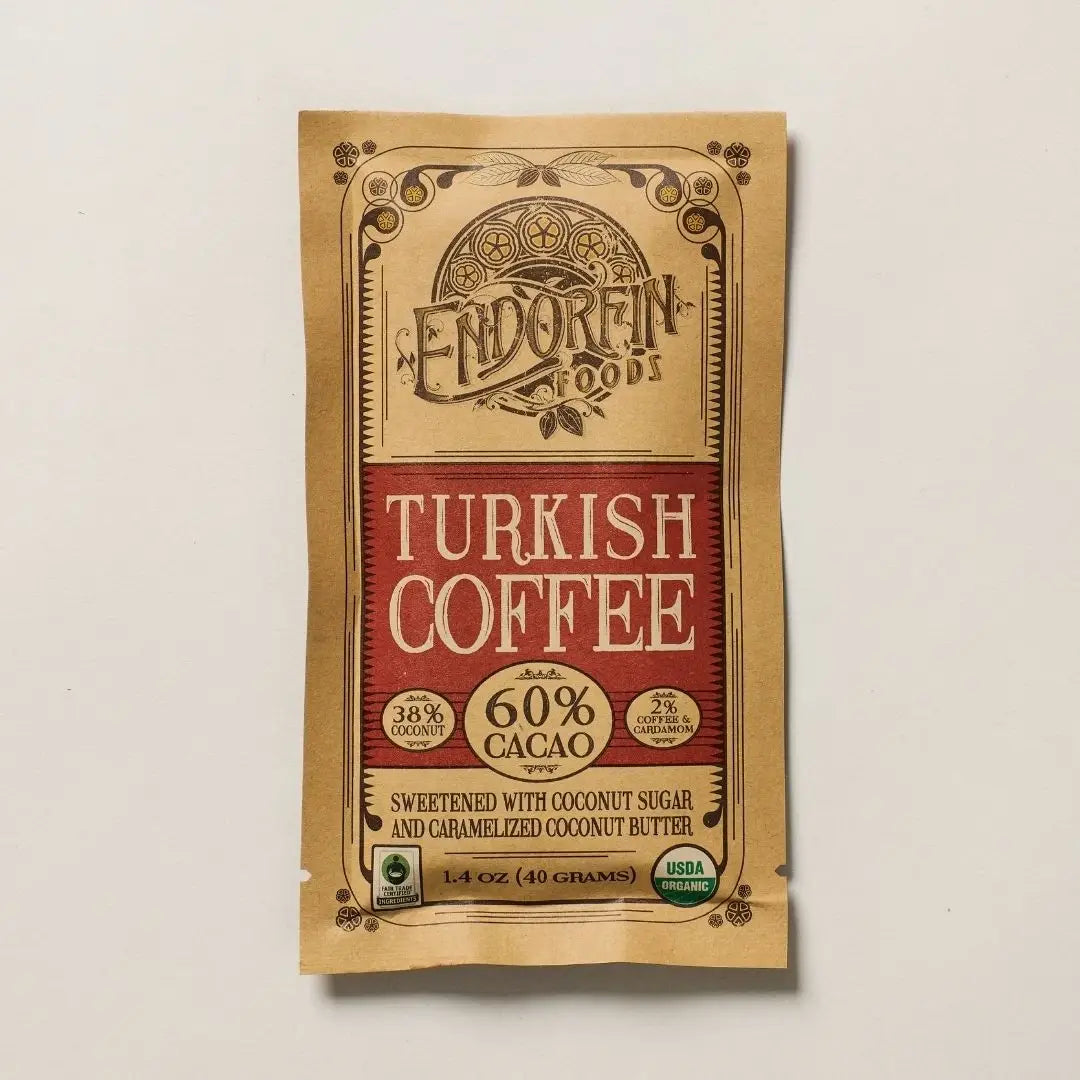 Endorfin Turkish Coffee Dark Chocolate Bar | Coracao