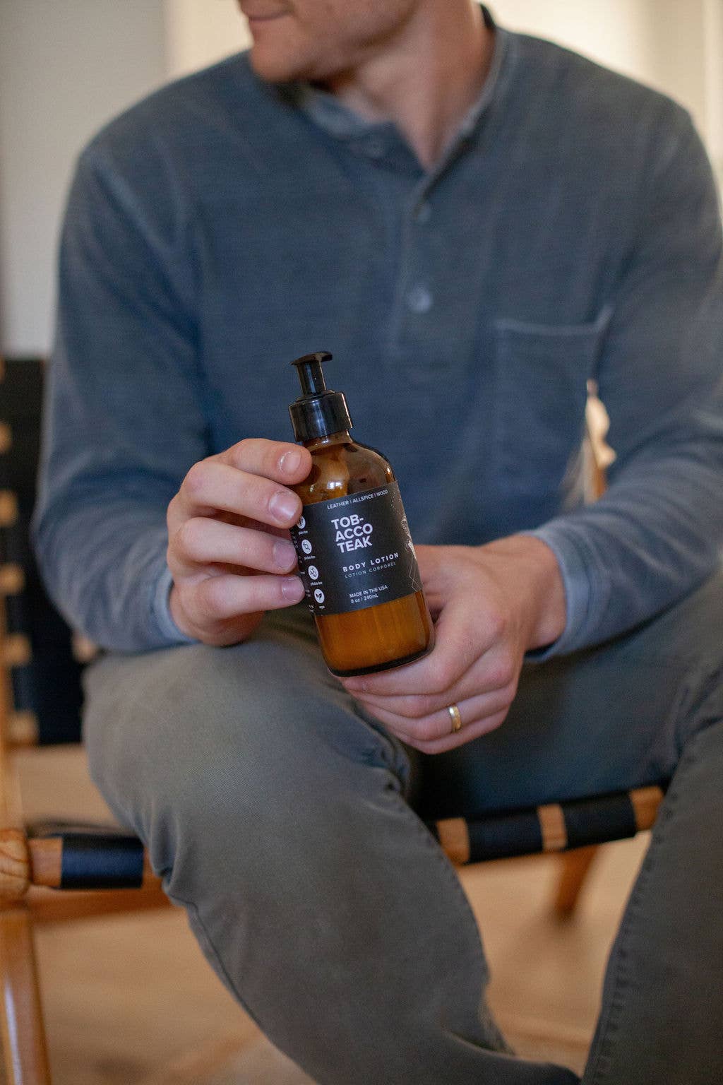 Tobacco Teak - Hand & Body Lotion- Men's | Broken Top