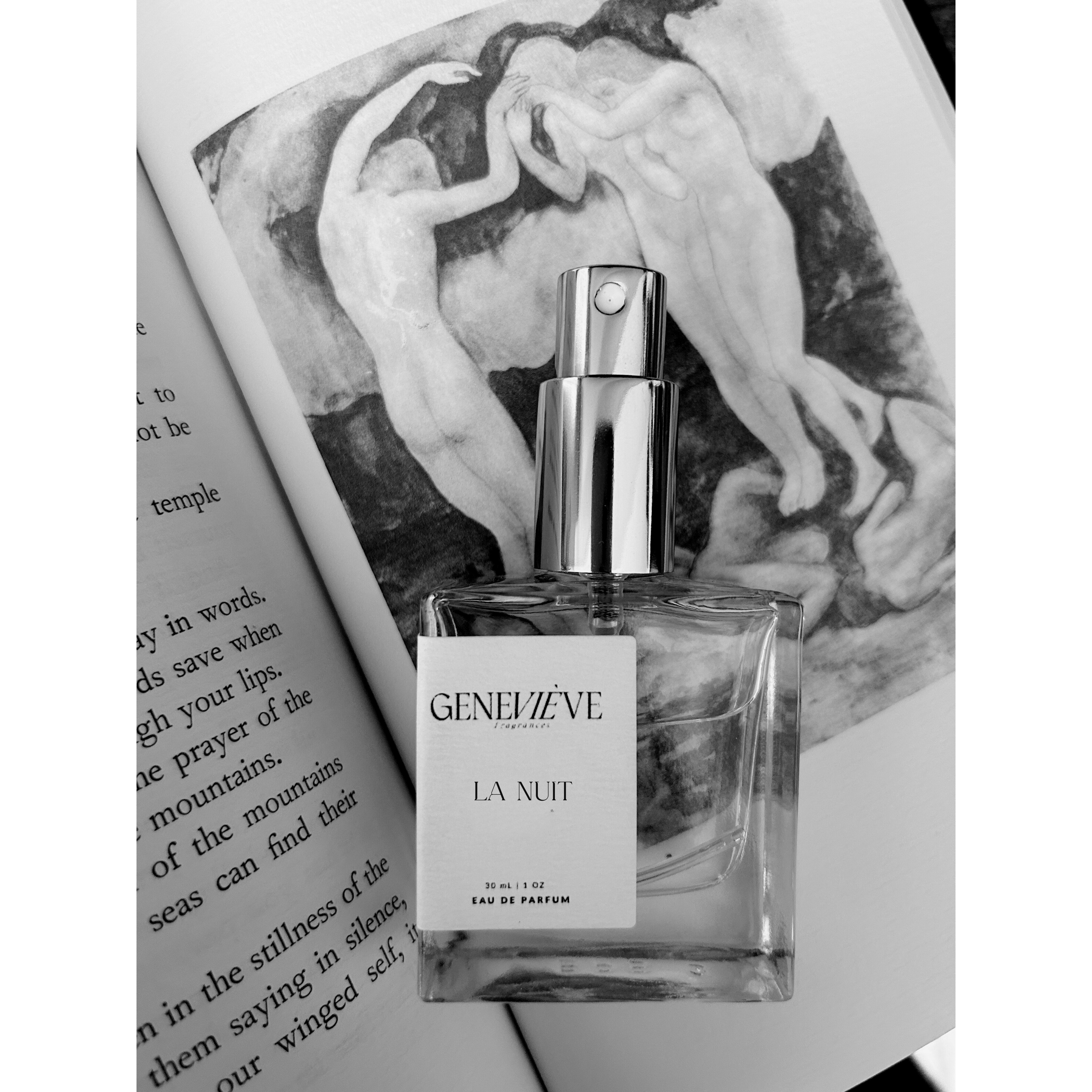 La Nuit Eau de Parfum | Santal + Cardamom | Genevieve