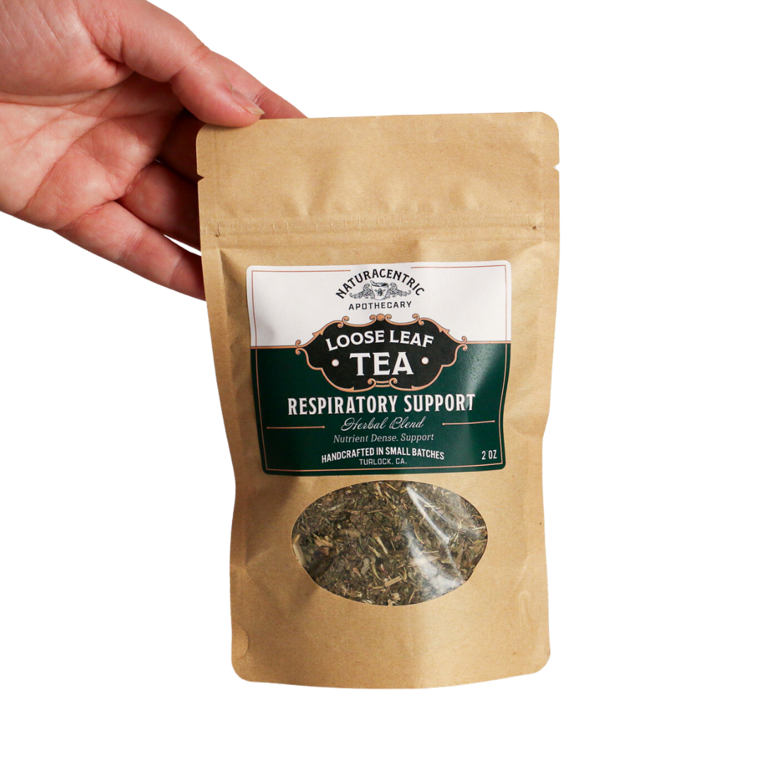 Respiratory Support Loose Leaf Tea | Naturacentric