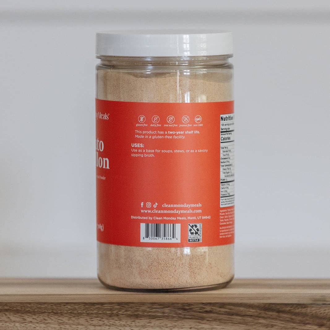 Tomato Bouillon with Slow Simmered Chicken Stock Powder | Clean Monday Meals