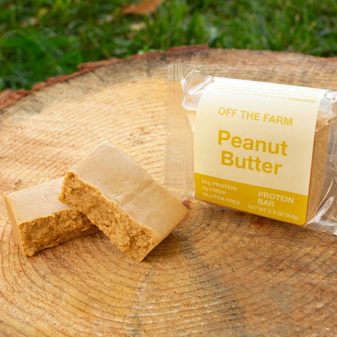 Peanut Butter Protein Bar | Off the Farm