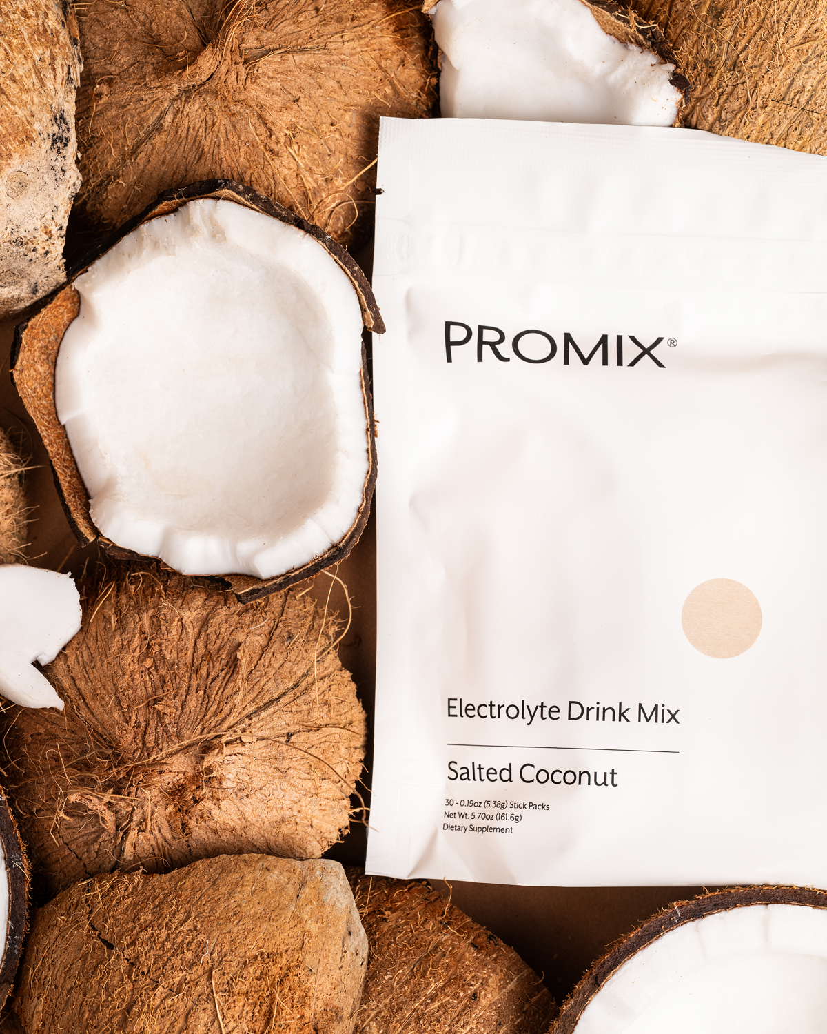 Salted Coconut Electrolyte Drink Mix | Promix
