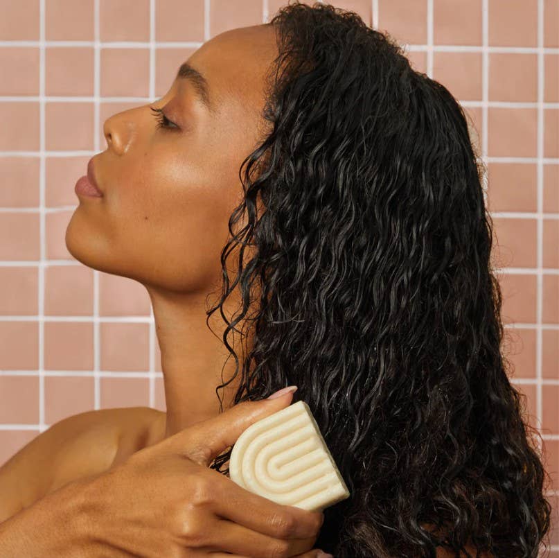 Coconut Oil Conditioner Bar for Dry Damaged Hair | KITSCH