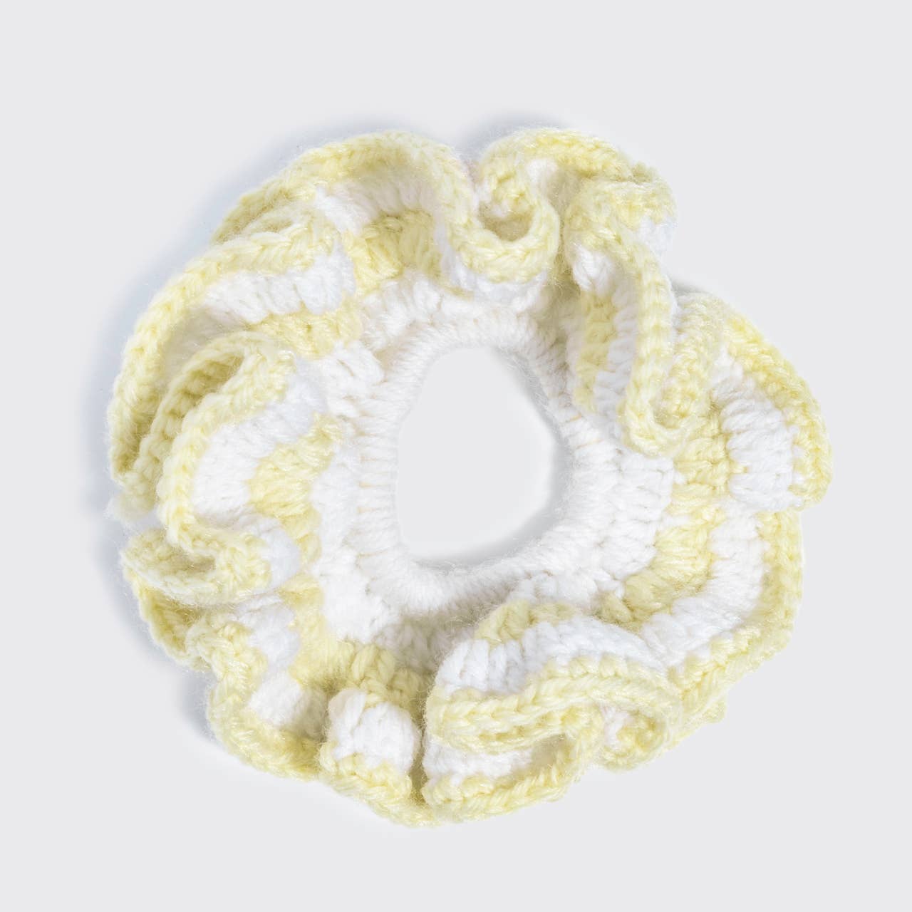 Crochet Scrunchie -  Butter Yellow | KITSCH