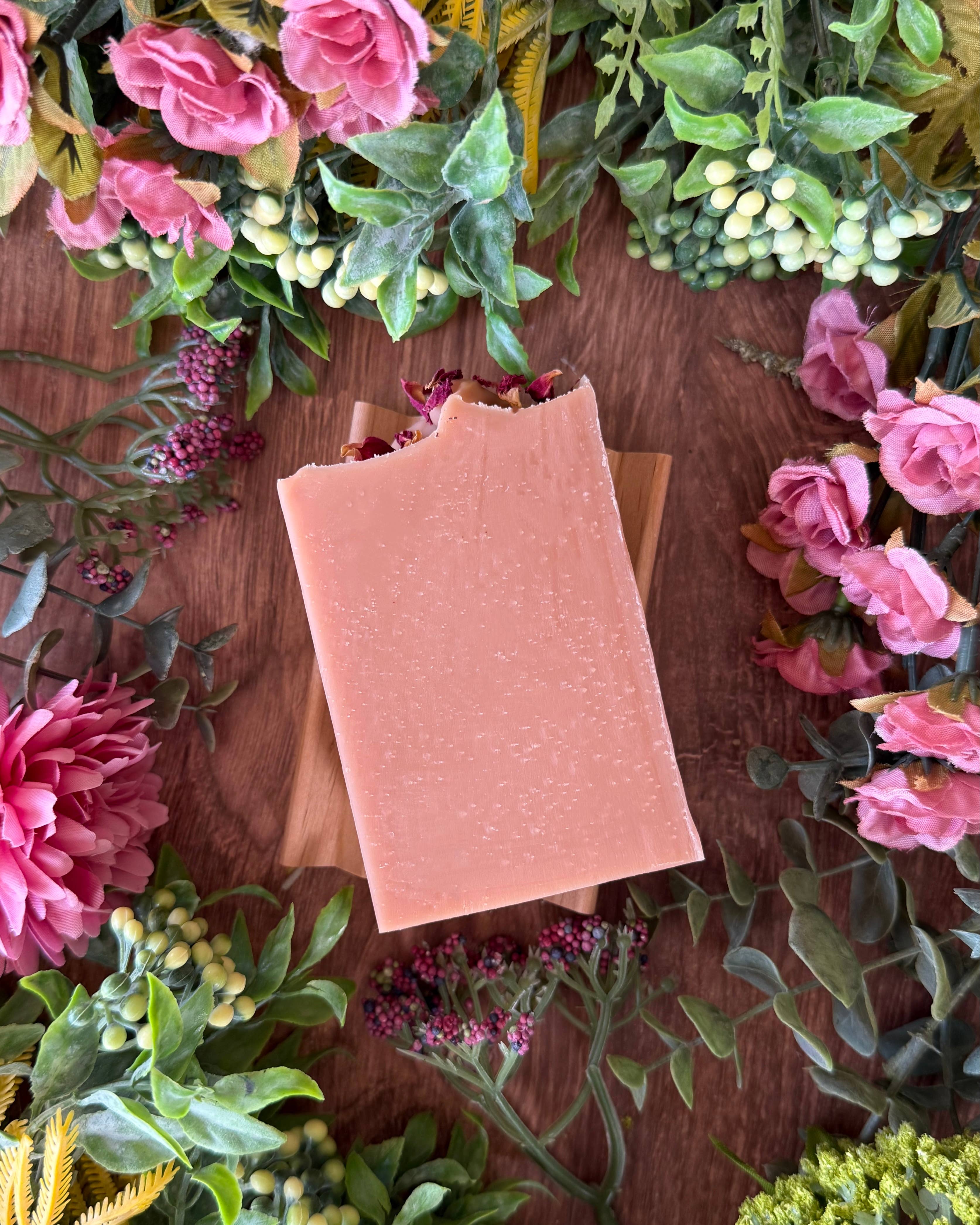 Coconut Rose Soap – Boxed Soap Bar | Ashley Marie